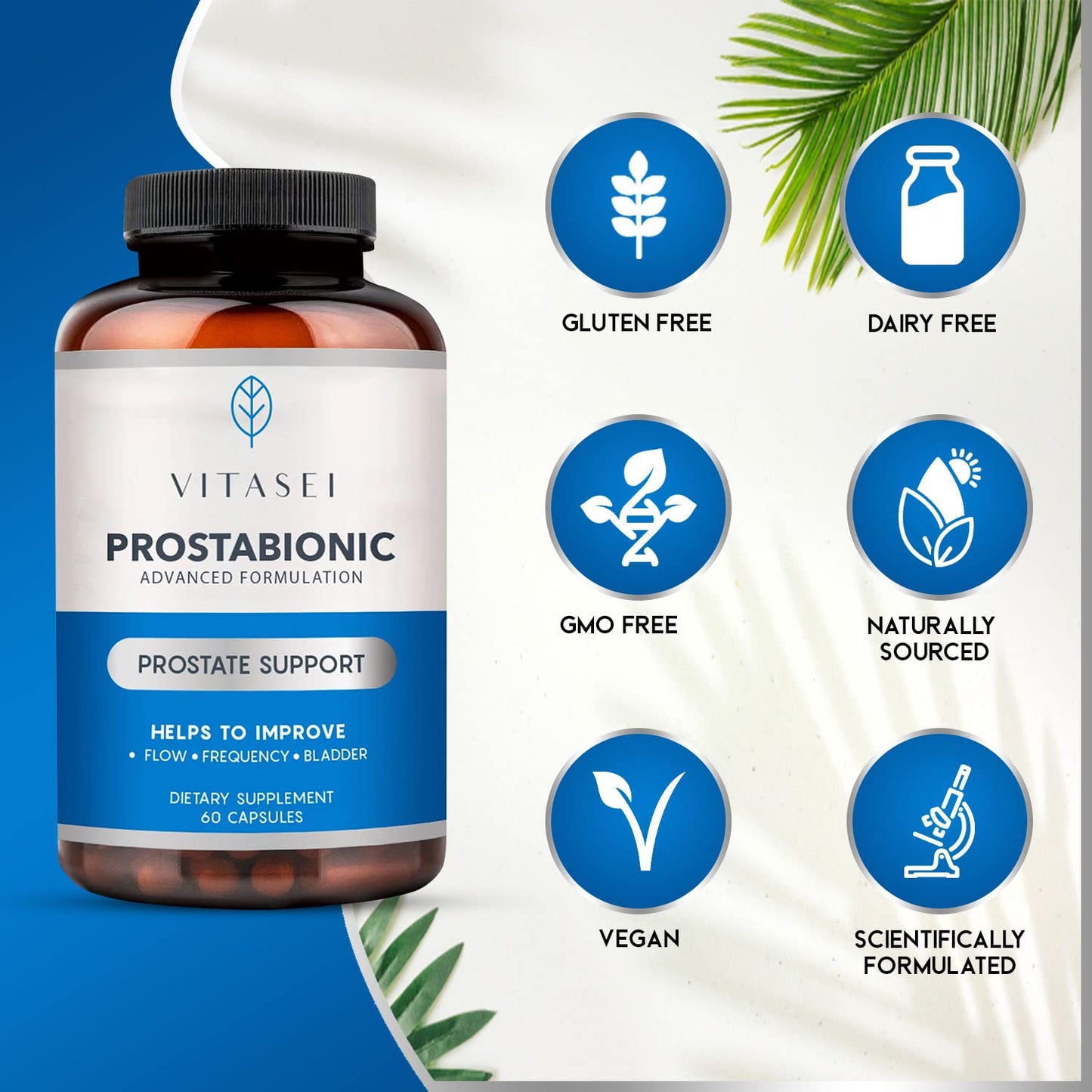 VITASEI Prostabionic Advanced Prostate Supplement 120 Capsules