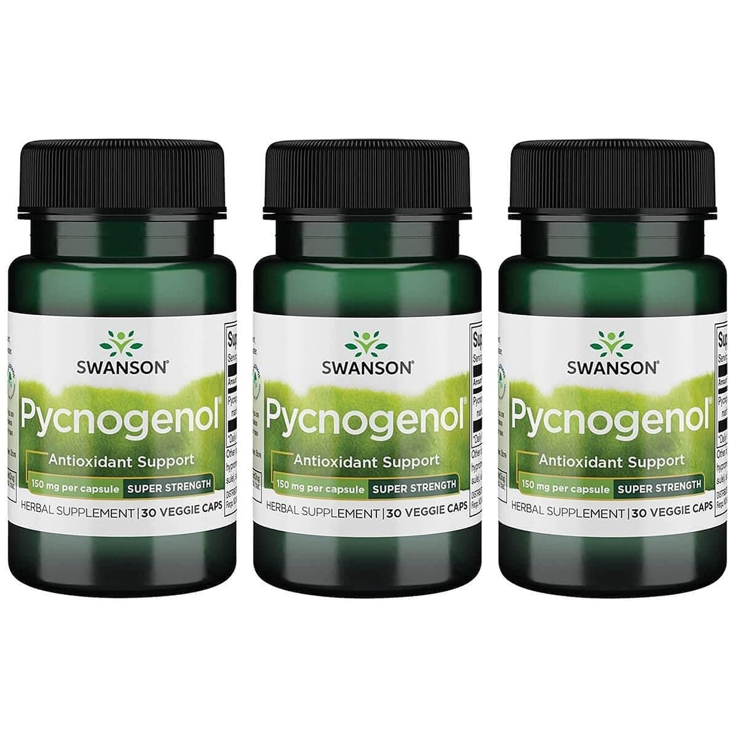 Swanson Pycnogenol Super Strength 150 mg Capsule, 90 Count
