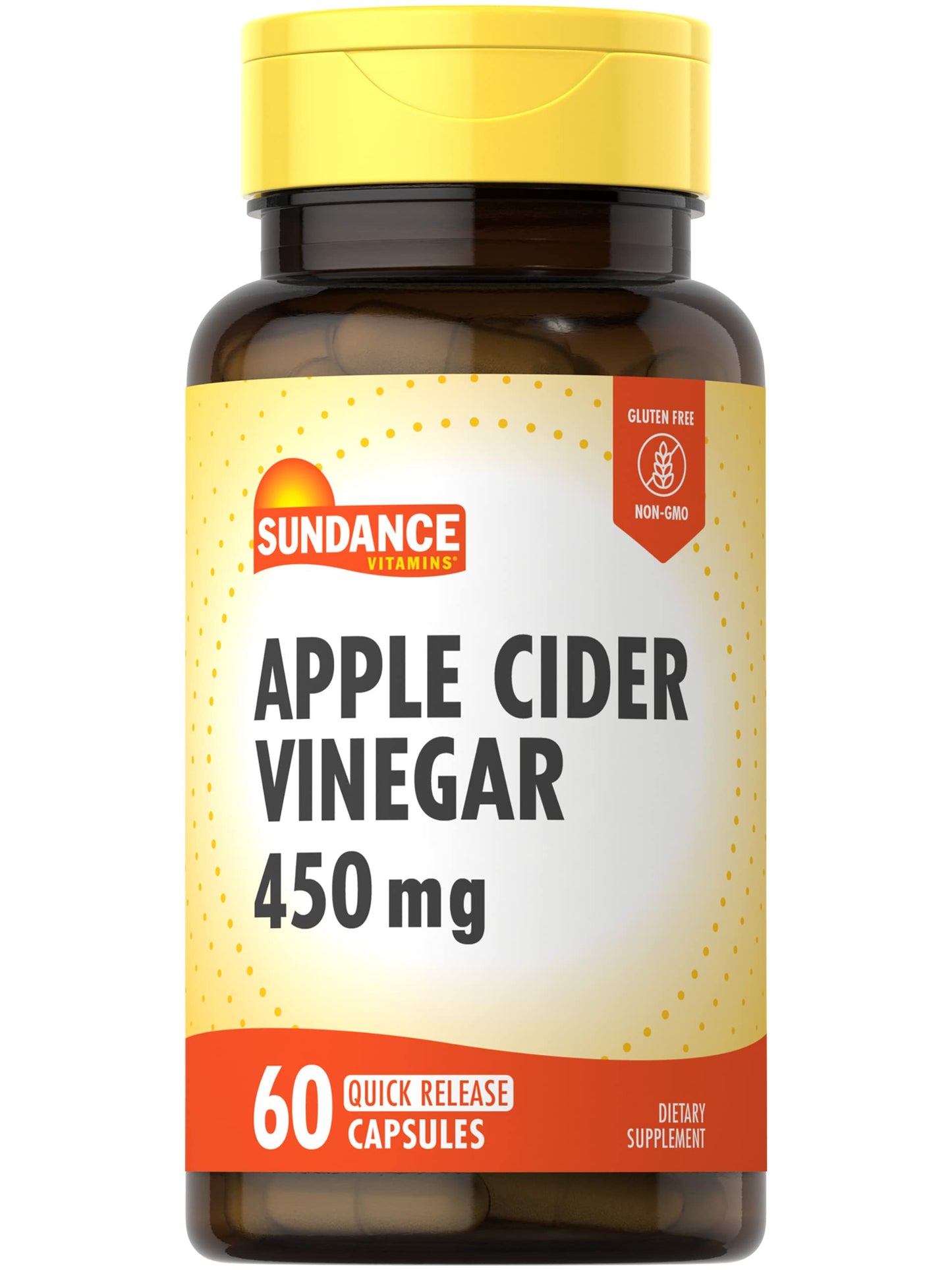 Sundance Apple Cider Vinegar Capsules 60 Count
