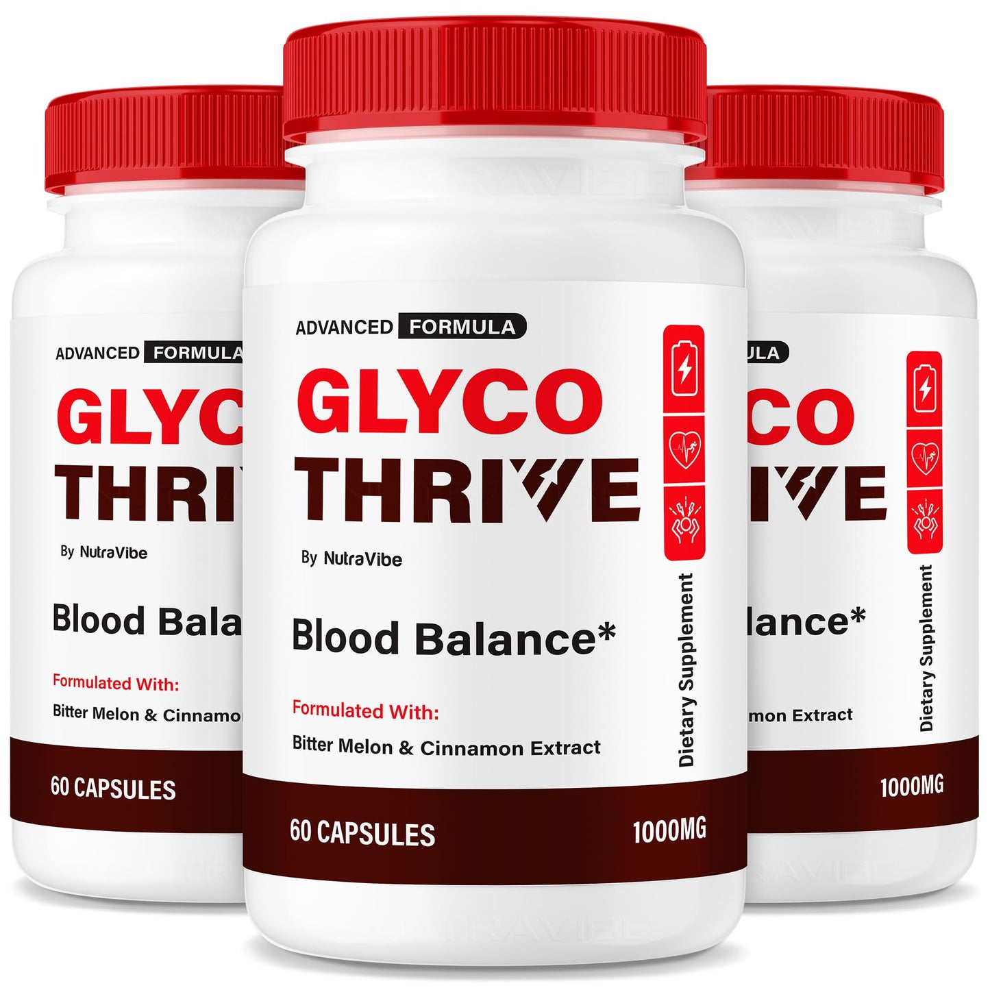 NutraVibe Glyco Thrive Capsules, 180 Capsules