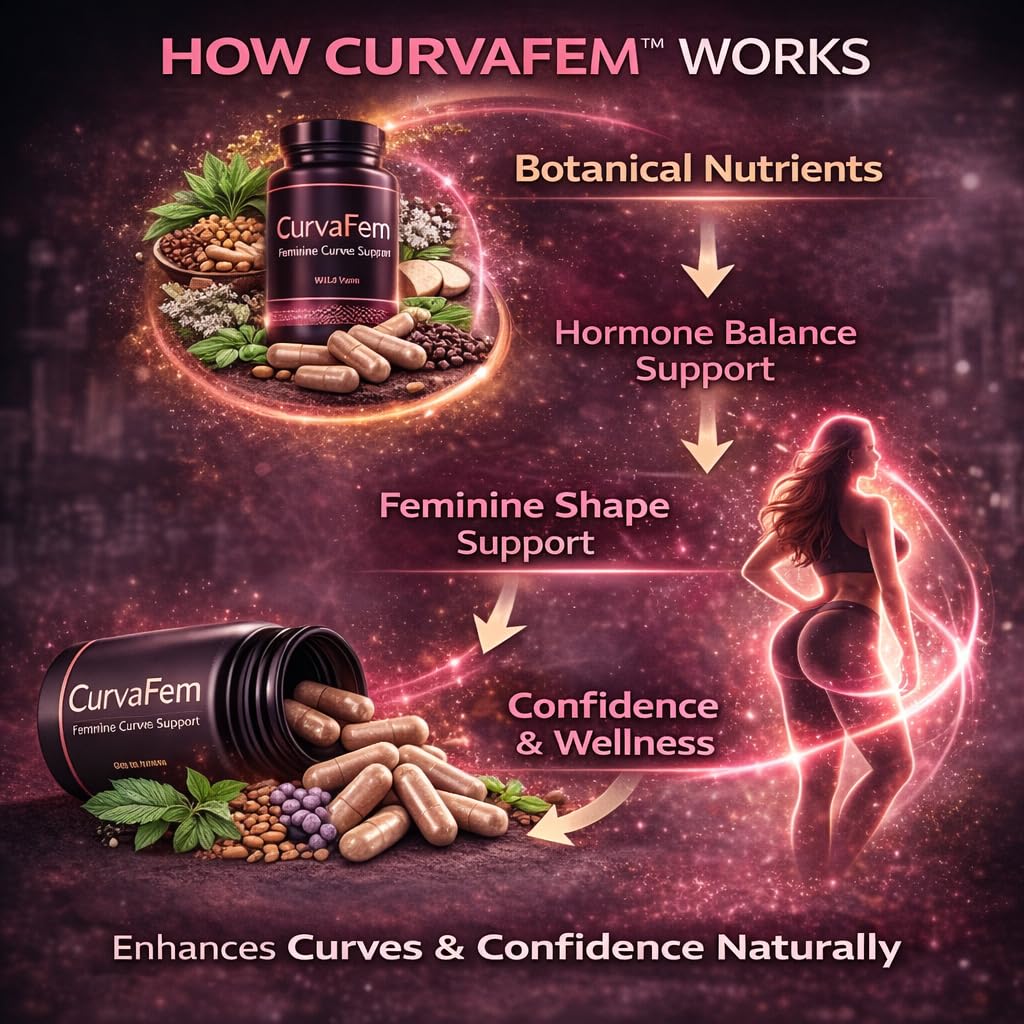 Clear-Biotic Curvafem Provide Butt Booty Boob Lift, Gain Weight Butt Pills Natural Butt and Boob Growth Capsule 1