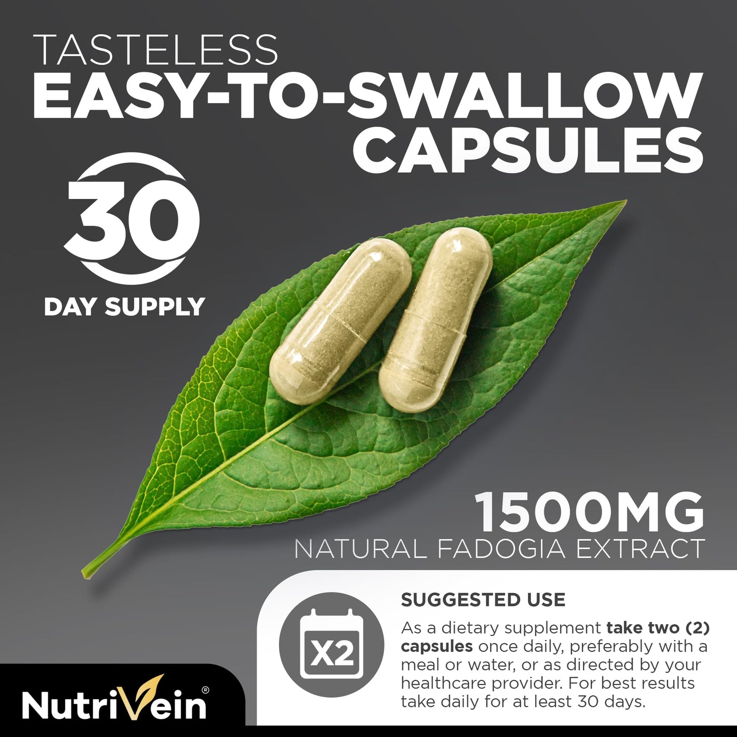 Nutrivein Shilajit Capsule, 60 Capsules