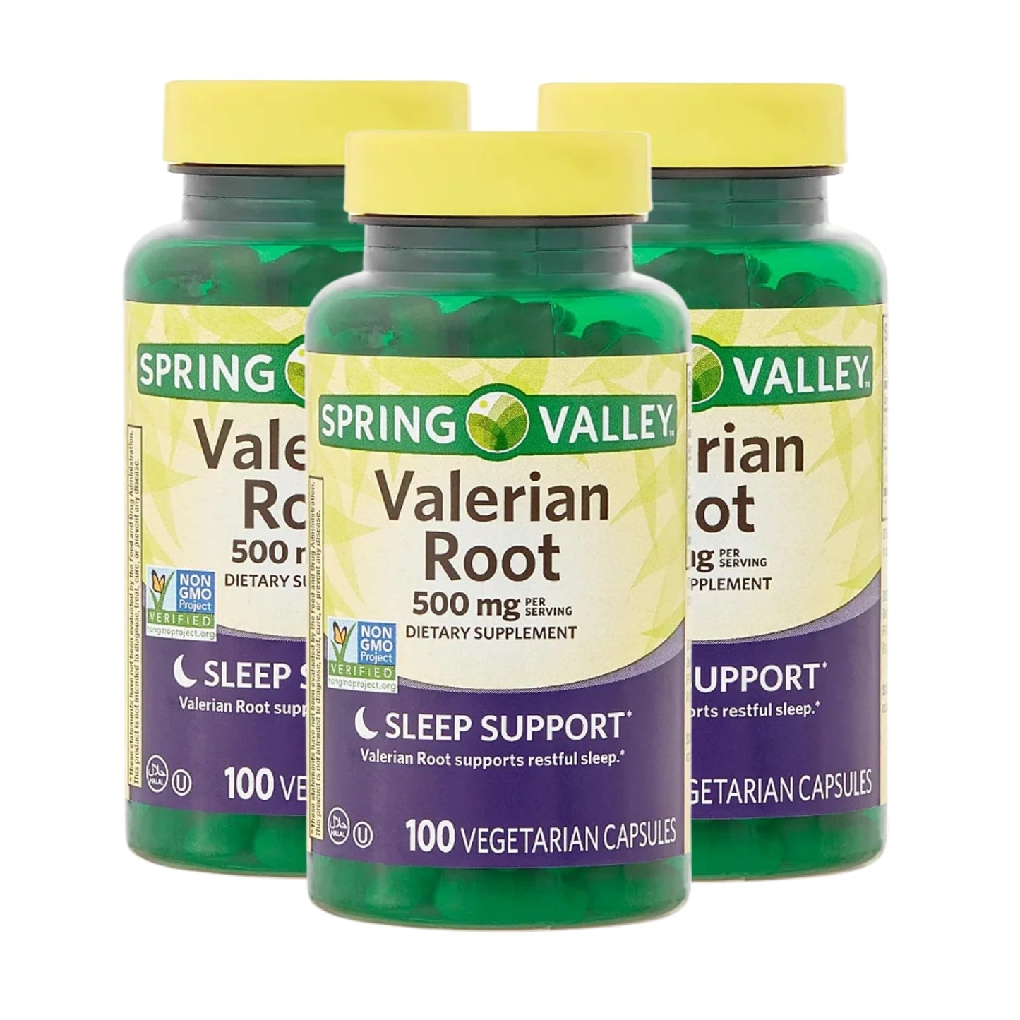 Unique Bundle Store Valerian Root 500mg Capsules 300 Count