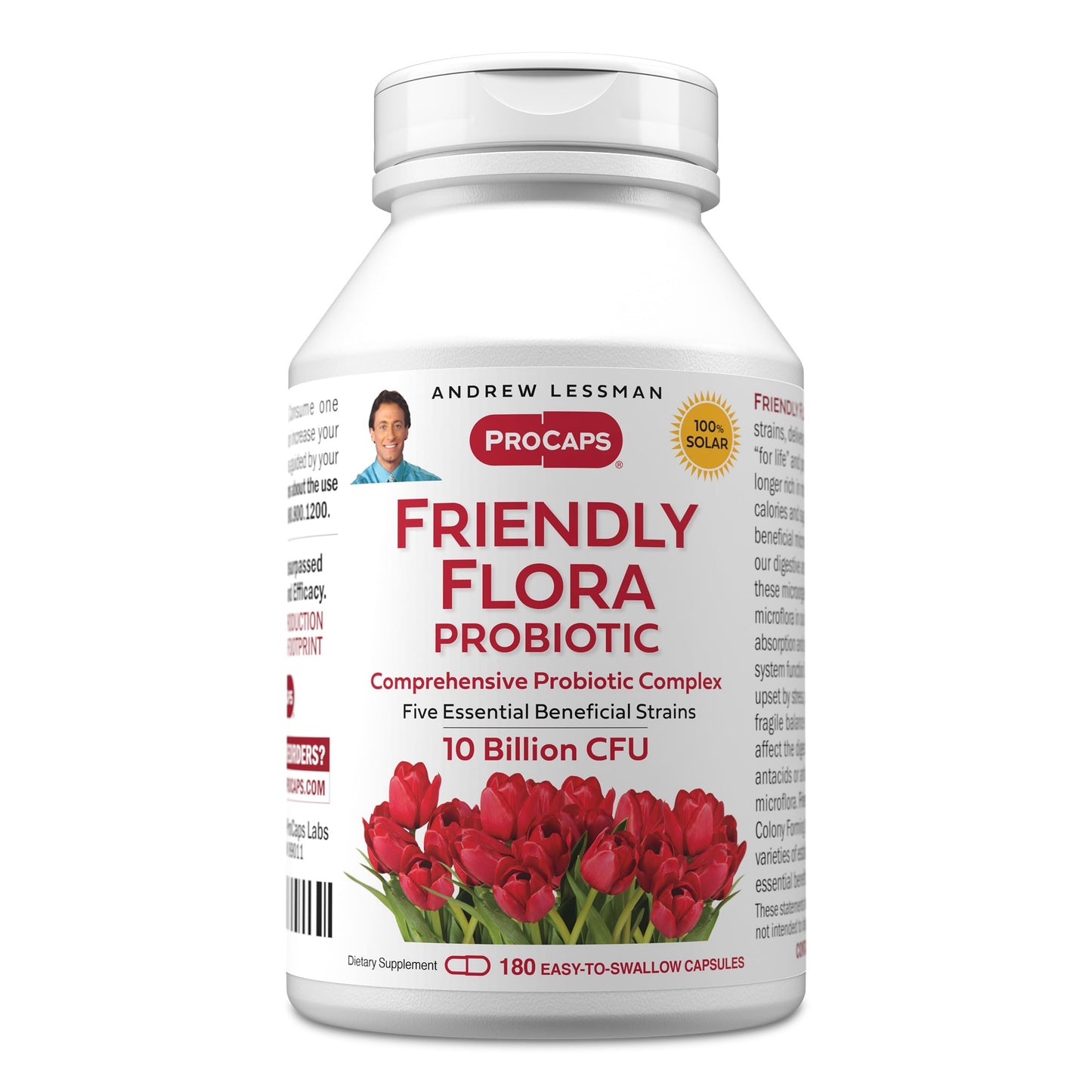 Andrew Lessman Friendly Flora Probiotic 180 Capsules