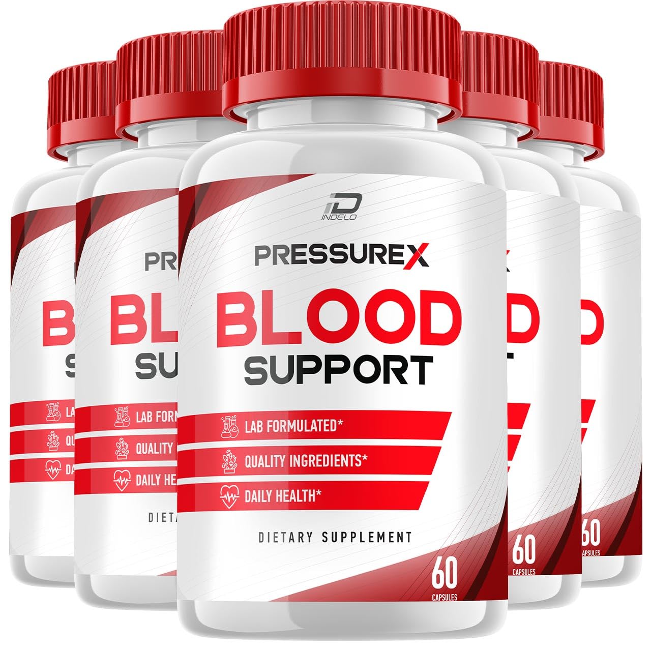 Indelo Pressure X Capsules, 300 Capsules