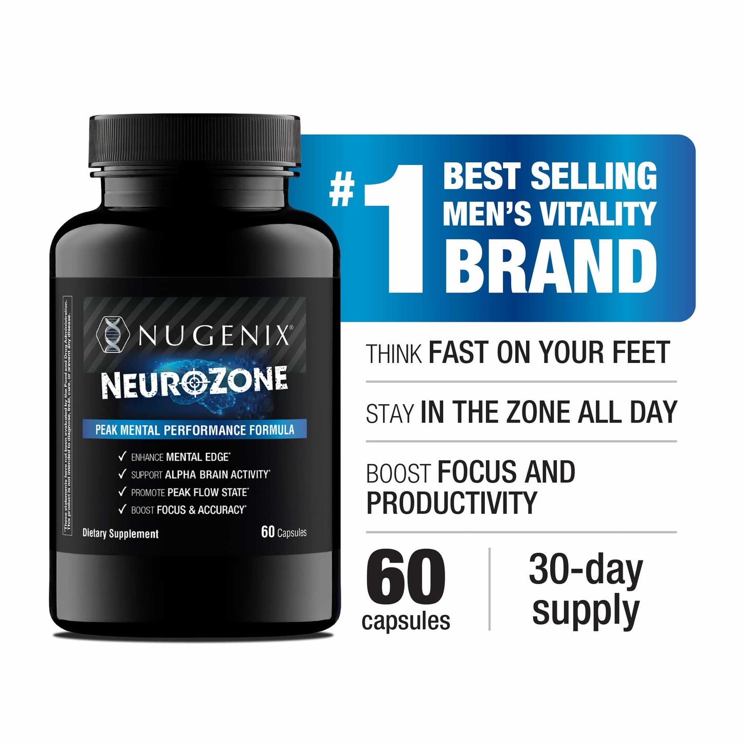 Nugenix NeuroZone Capsule 60 Count