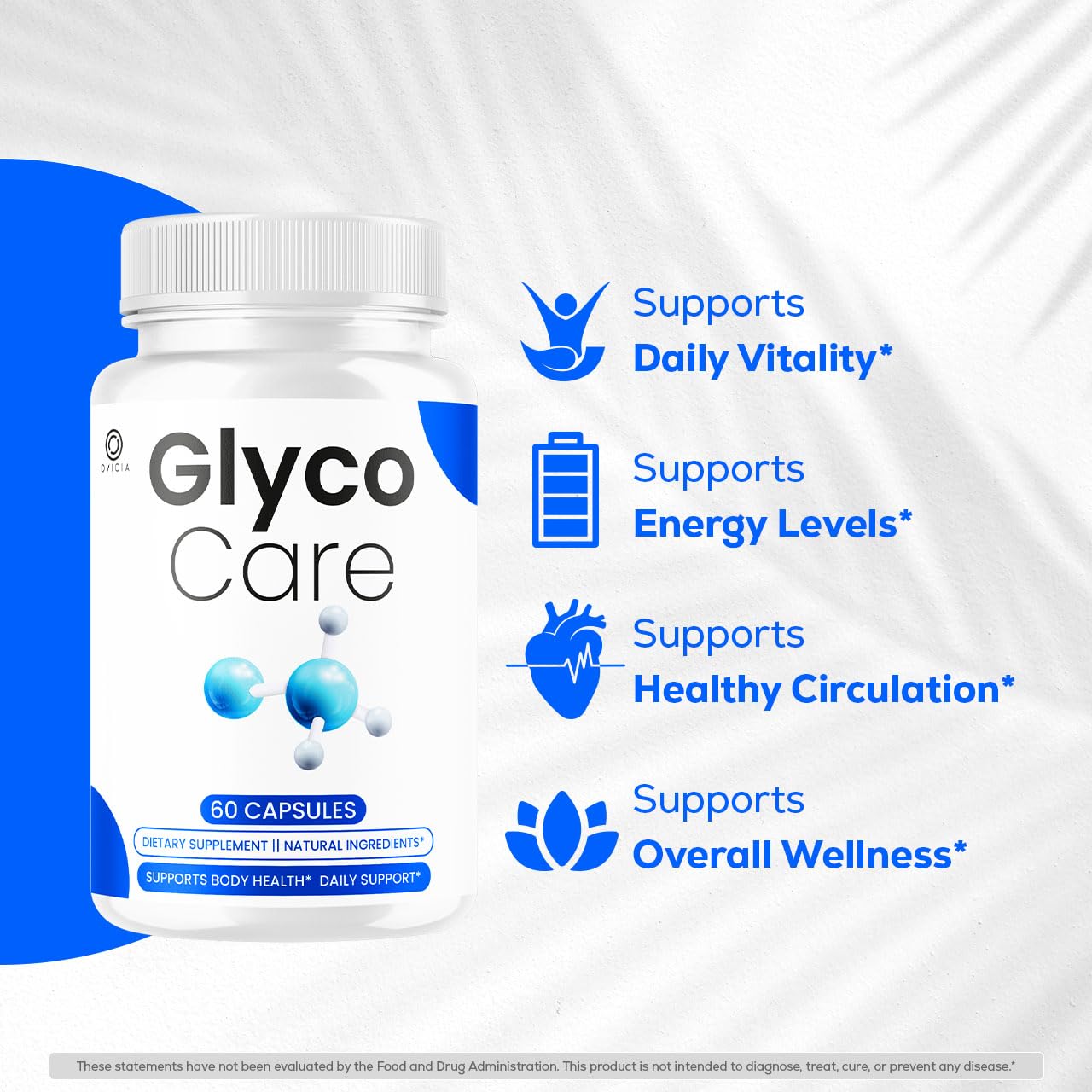 OVICIA Glyco Care Capsules 60 Count