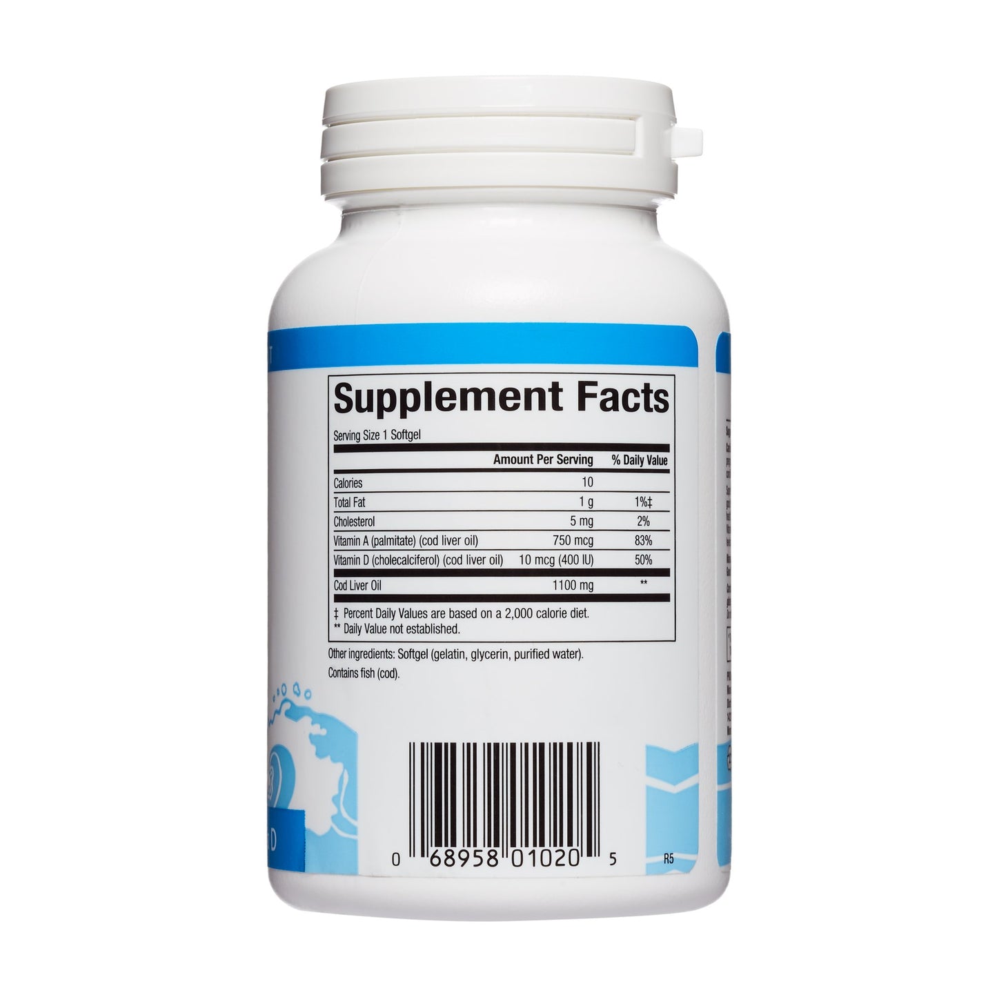 Natural Factors Super Cod Liver Oil Softgels 90
