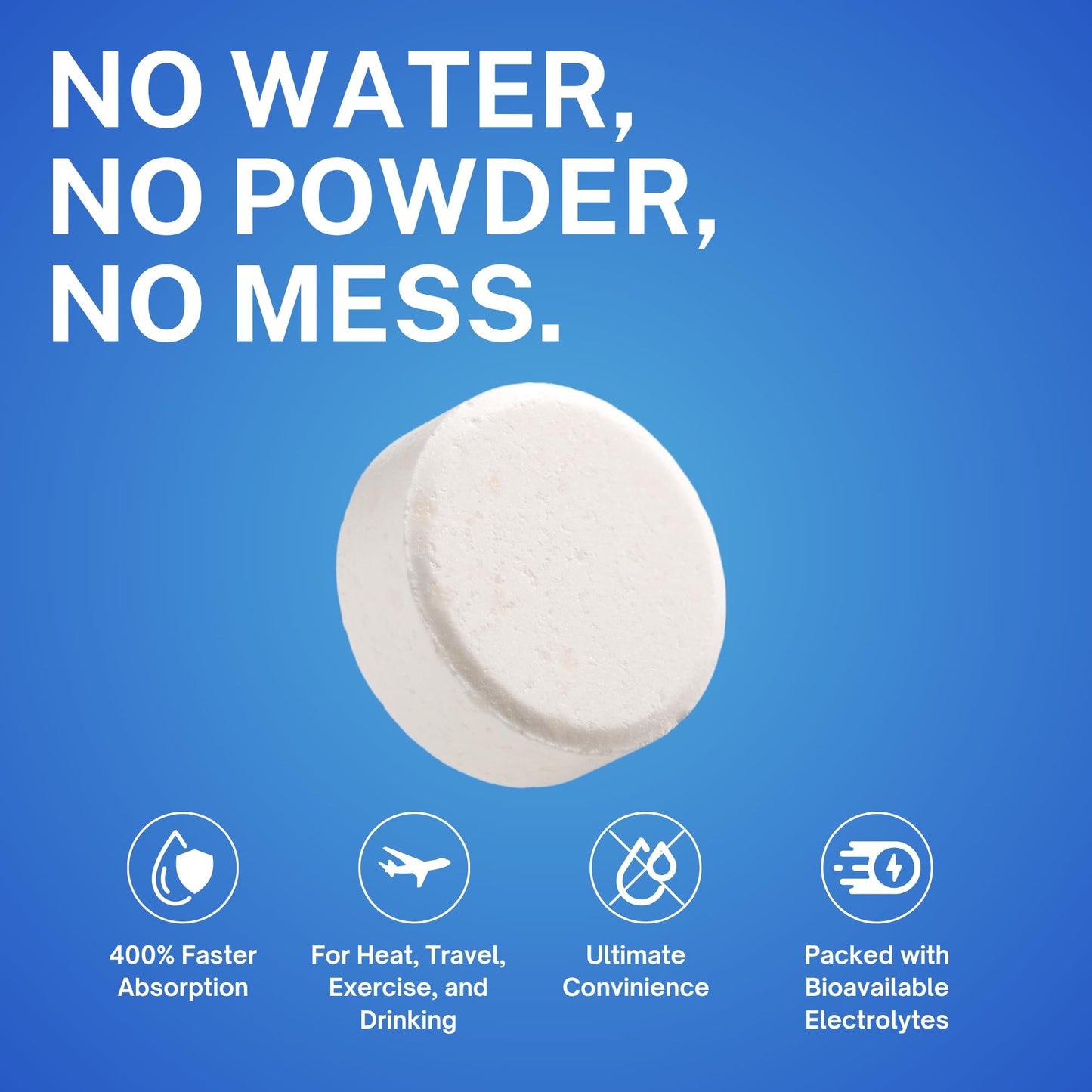 Nutri Chews Fizzie Electrolyte Tablets Chewable, 60 Tablets