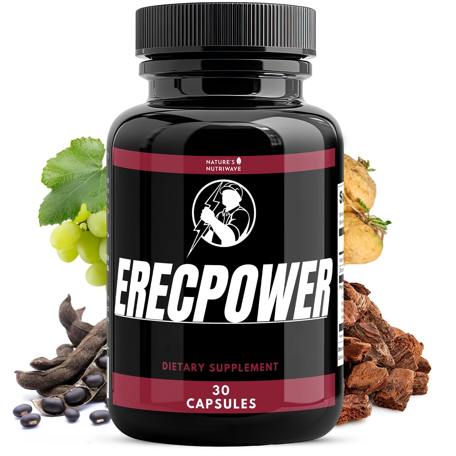 Nature’s NutriWave ErecPower Capsule, 30 Capsules