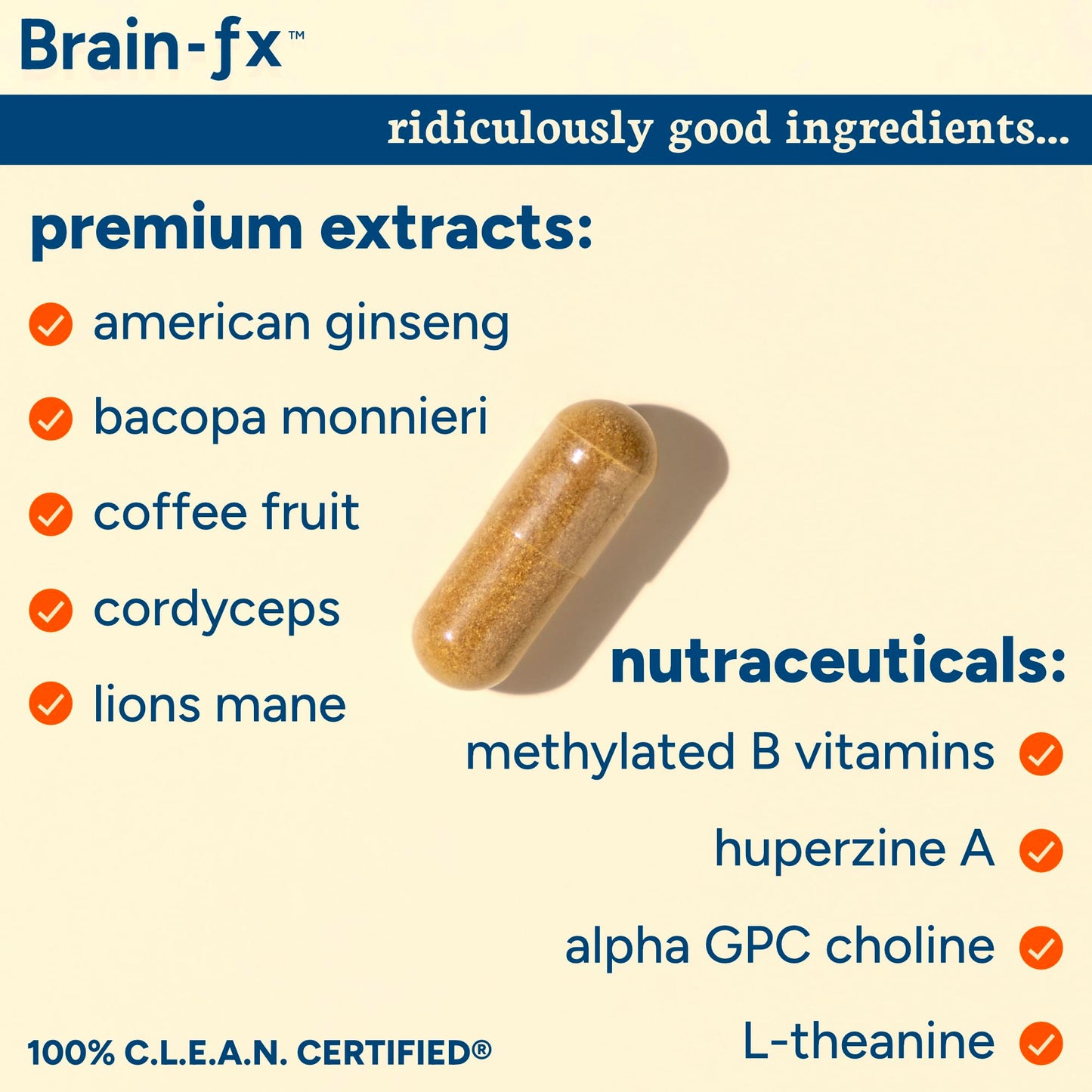 PPO Lab Brain-fx Extended-Release Vitamins for Brain Health Capsules, 60 Capsules