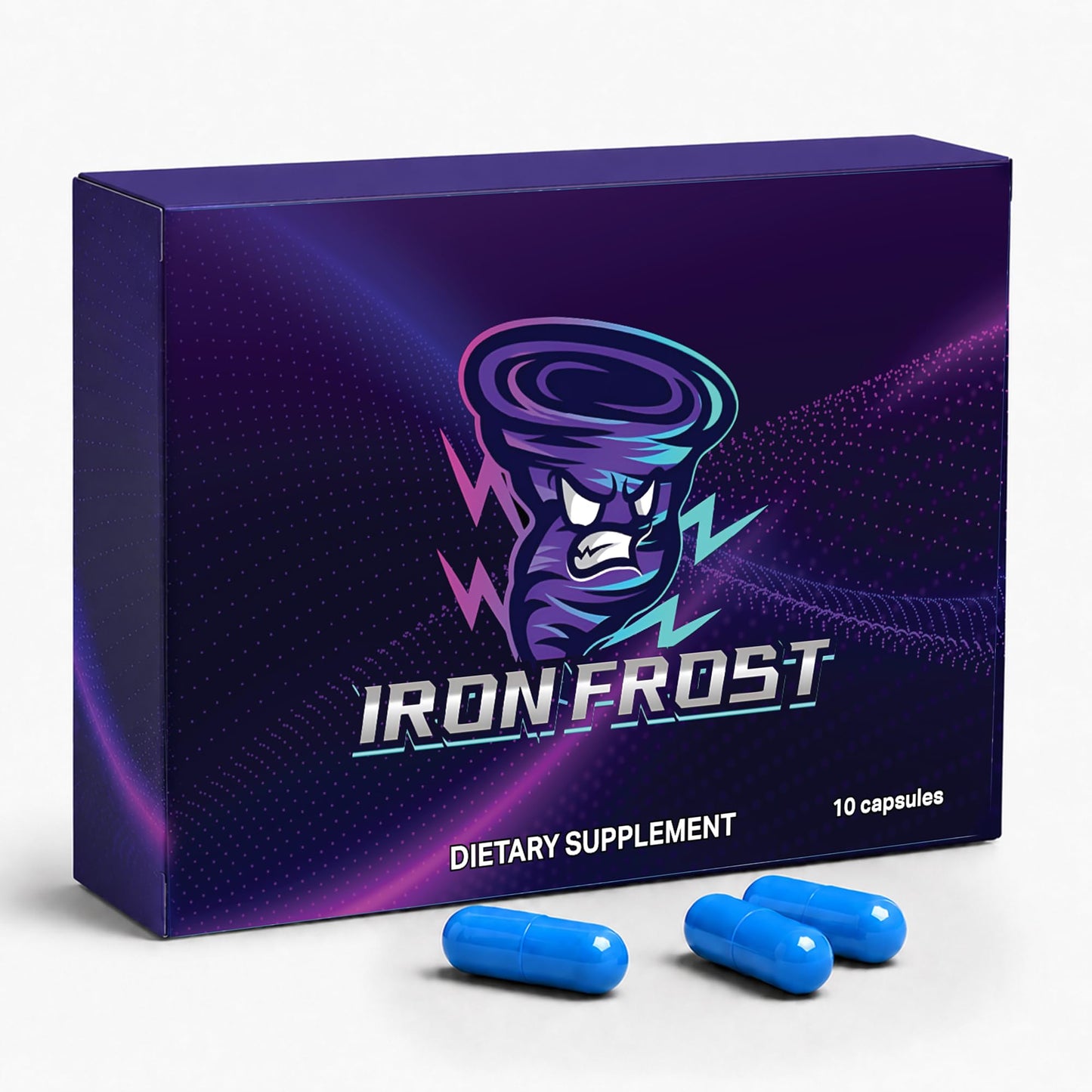 POWERHOUSE FACTORY Men’s Vitality & Energy Support, 10 Capsules