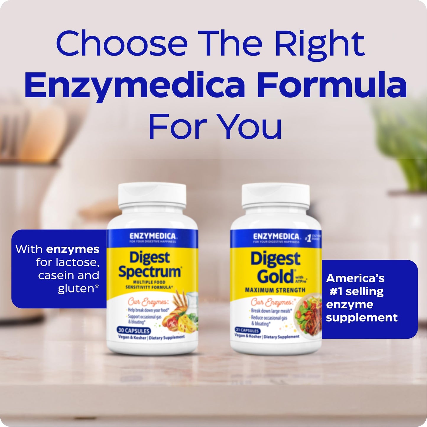 Enzymedica Digest Spectrum Capsule 120 Count