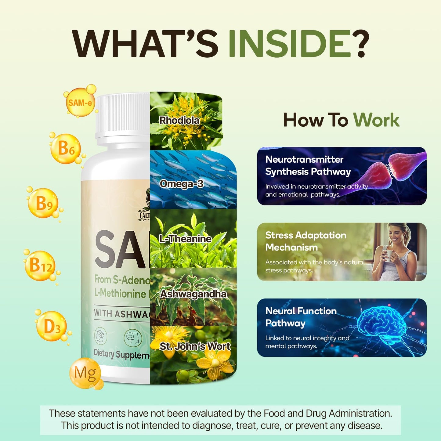 C Calthorvitana SAM-e Capsule Complex, 120 Capsules