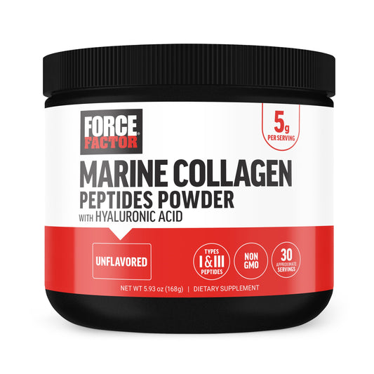 Force Factor Marine Collagen Powder 5.93 Ounce