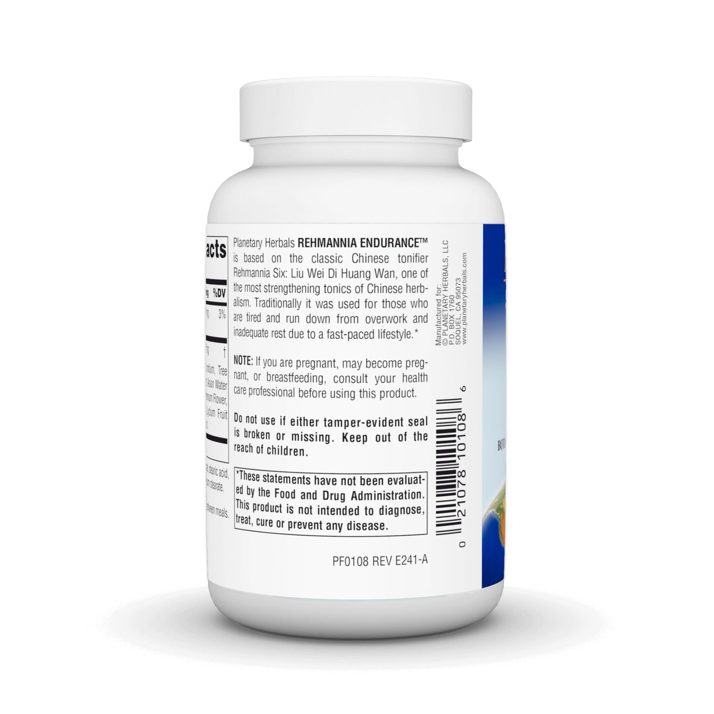 Planetary Herbals Rehmannia Endurance Tablet, 150 Tablets