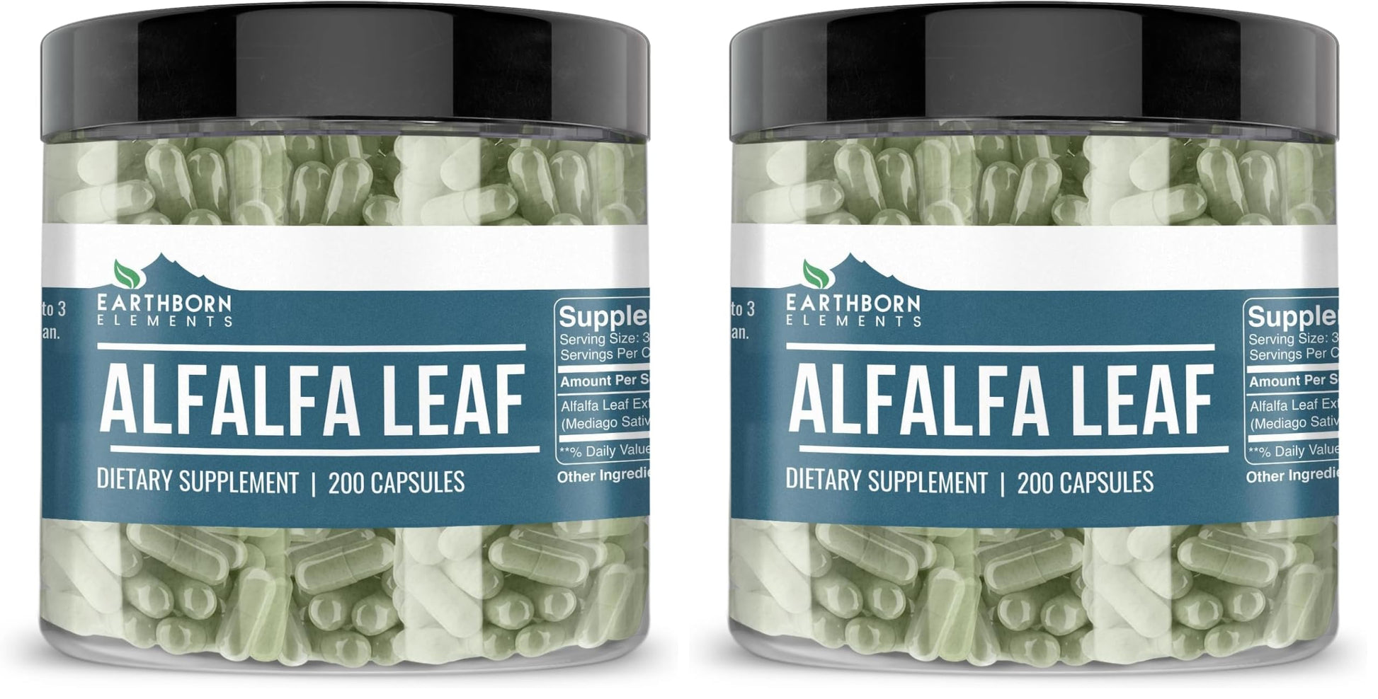 Earthborn Elements Alfalfa Leaf Capsules 400 Count