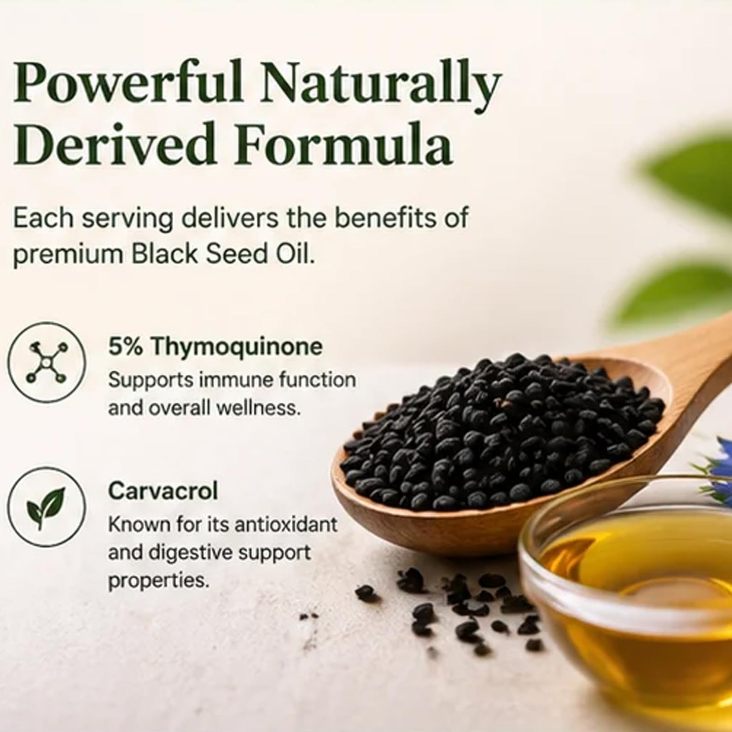 chasingdre Sabel Black Seed Oil Ethiopian Highland Cold Pressed Gummy 1 Count
