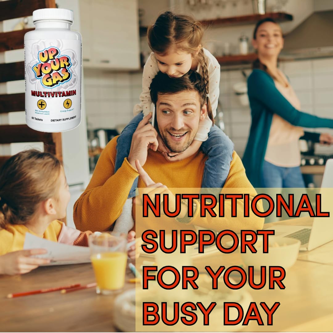 Hot Stuff Nutritionals Up Your Gas Multivitamin Tablets, 60 Count