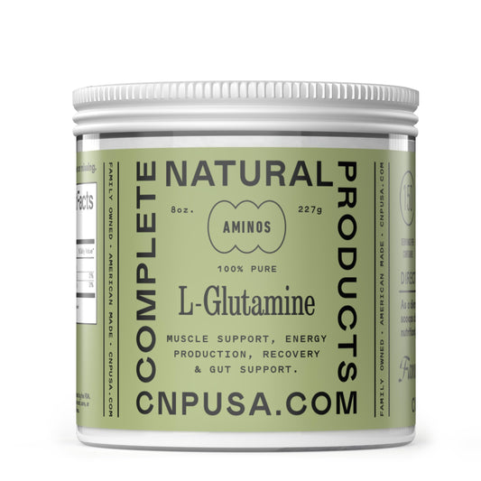 Complete Natural Products L-Glutamine Powder Supplement, 8 oz