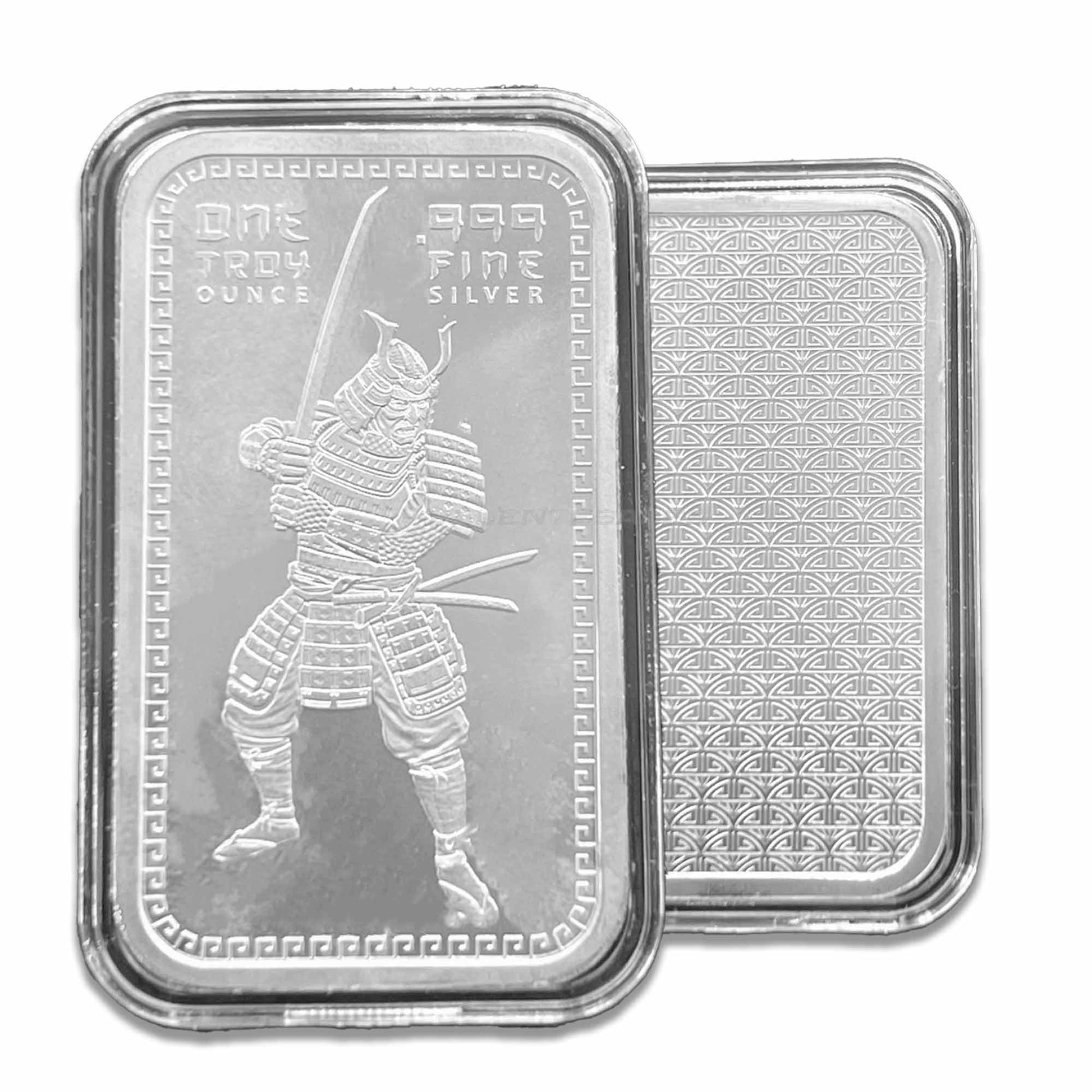 Generic Samurai Warrior Rectangle Bar 1 oz