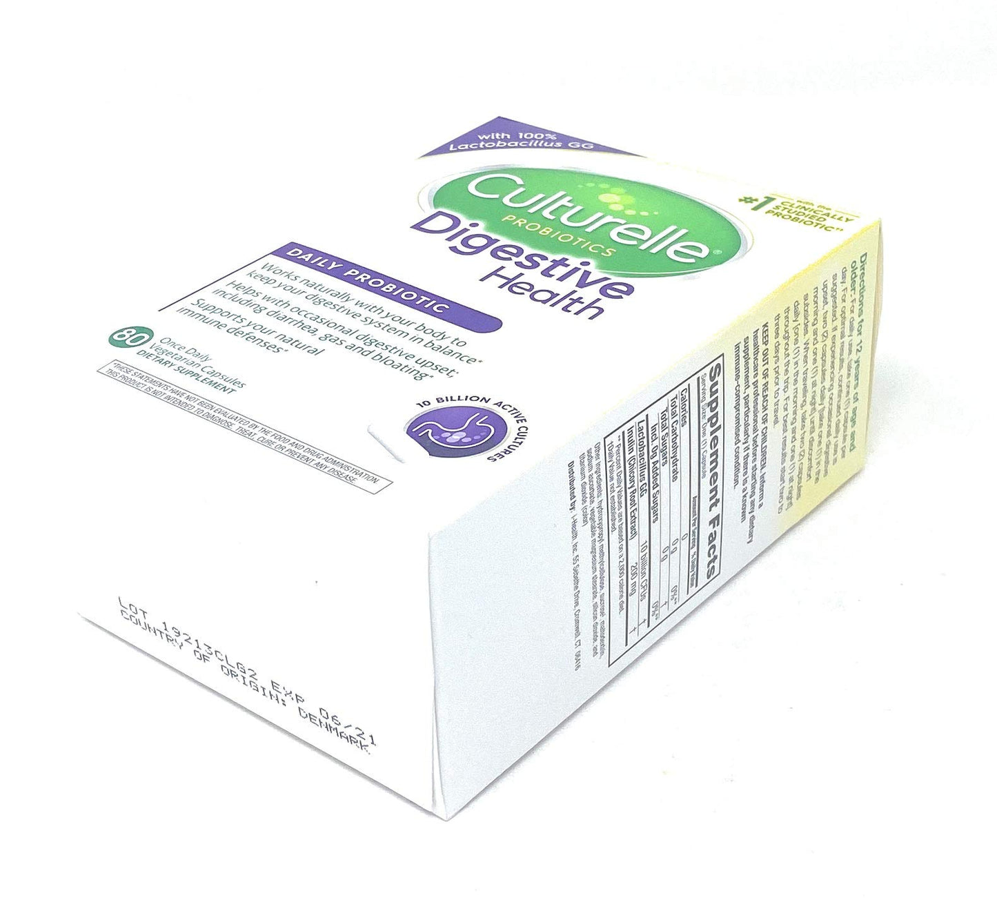 Culturelle Digestive Health Probiotic Capsule 80 Count