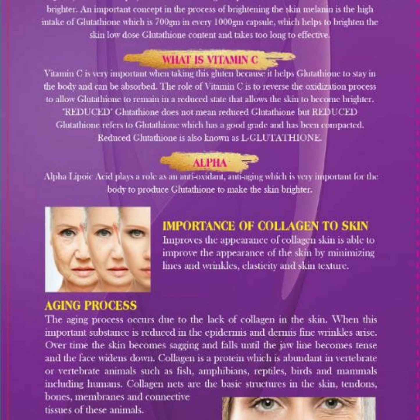Supream gluta GLUTA White Sparkle L-GLUTATHIONE Plus Best 2X Skin WHITENING Supplement 750G Powder 72 Count