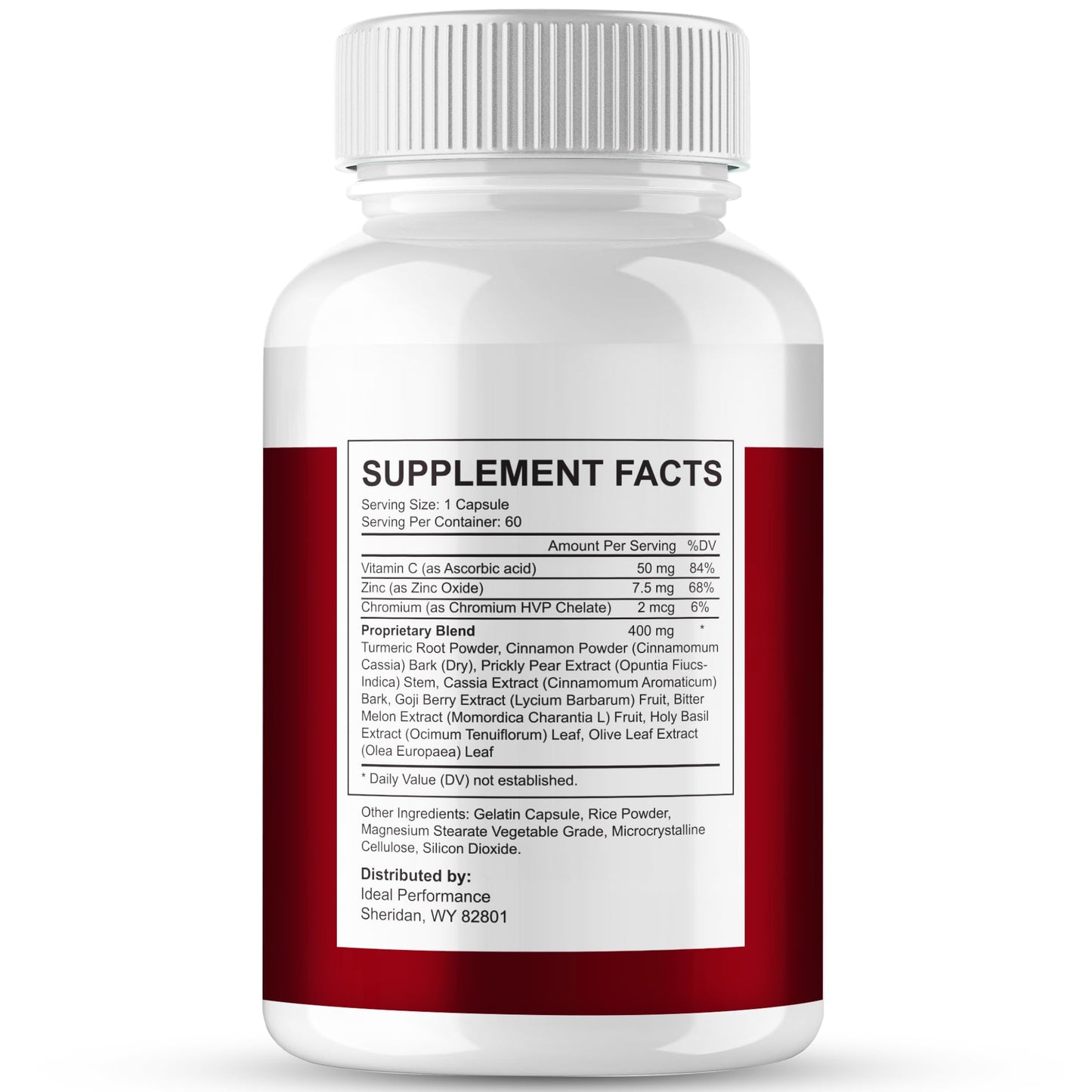 IDEAL PERFORMANCE Gluco Thrive Capsules 300 Count