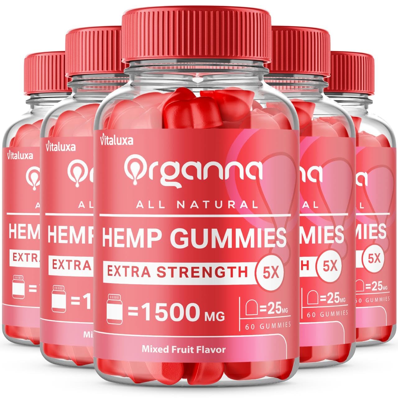 Vitaluxa Organna Gummies, 300 Gummies