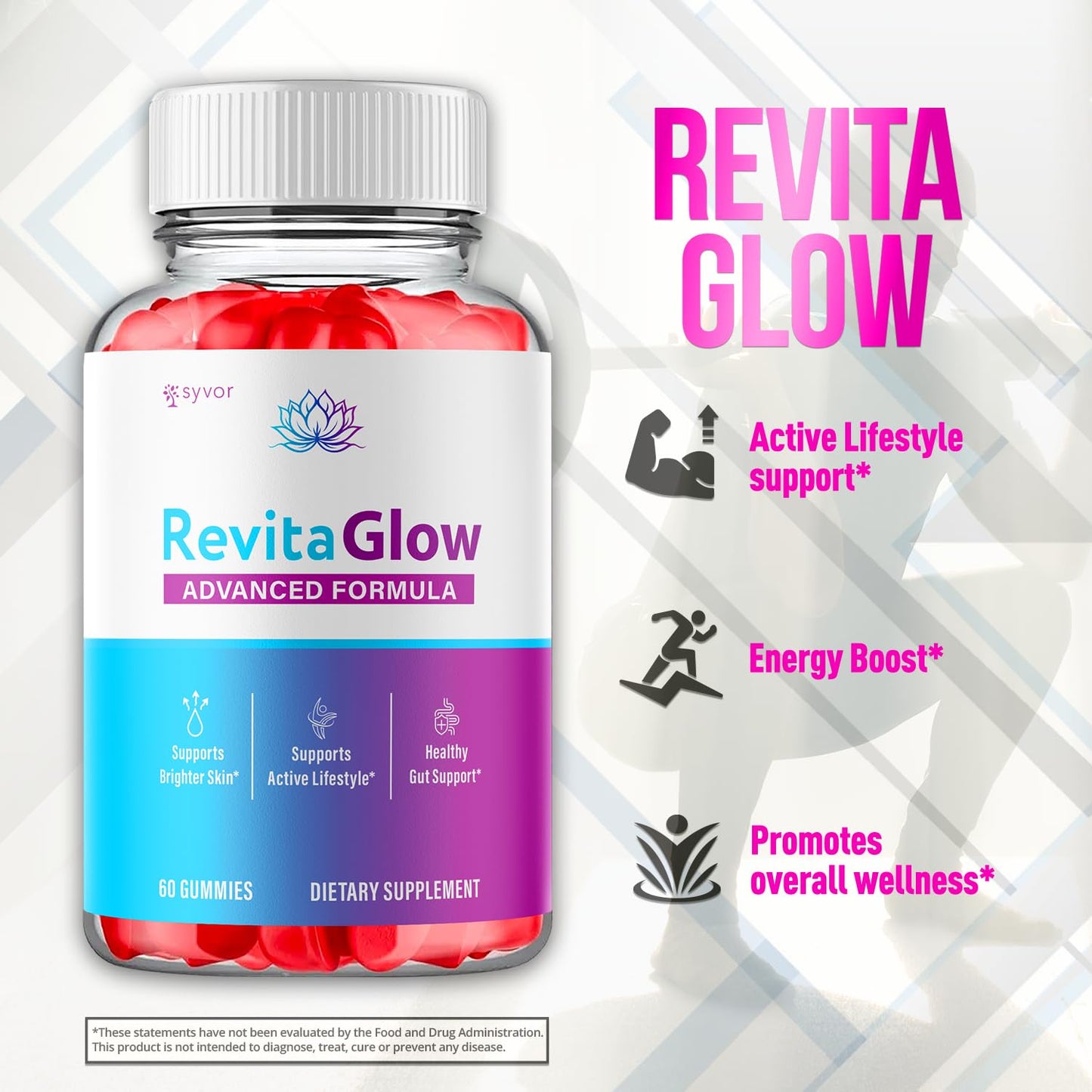 Syvor RevitaGlow Gummies 120 Gummies