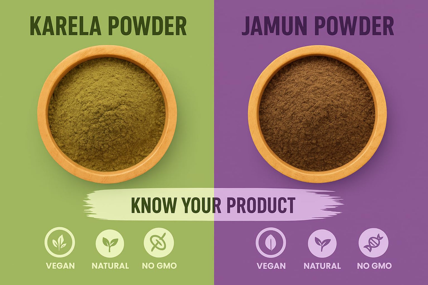 MAPL Karela and Jamun Powder Combo Pack, 7.06 oz