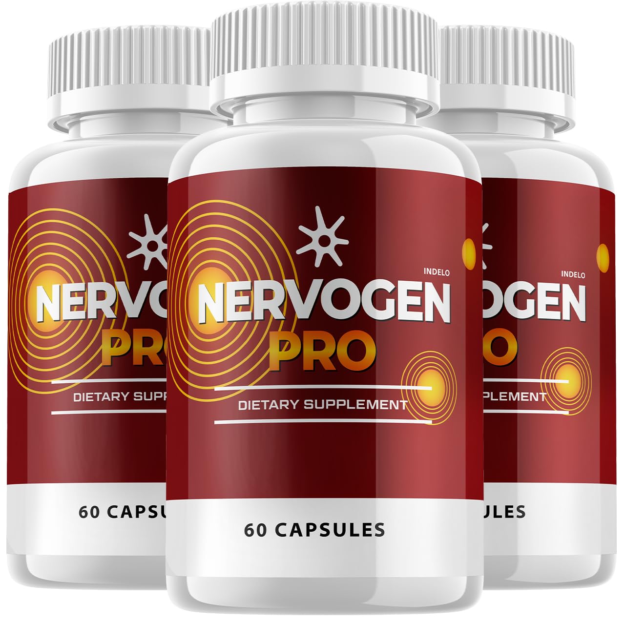 Indelo Nervogen Pro Capsules, 180 Count