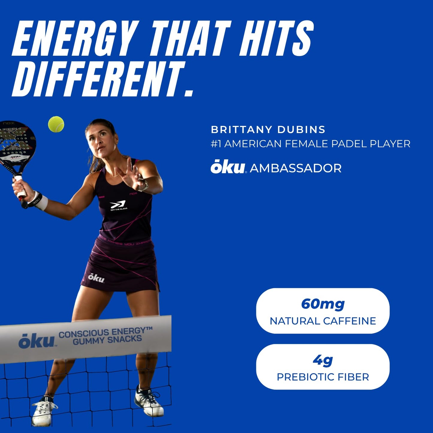 OKU Functional Energy Chews Gummy Pack of 8