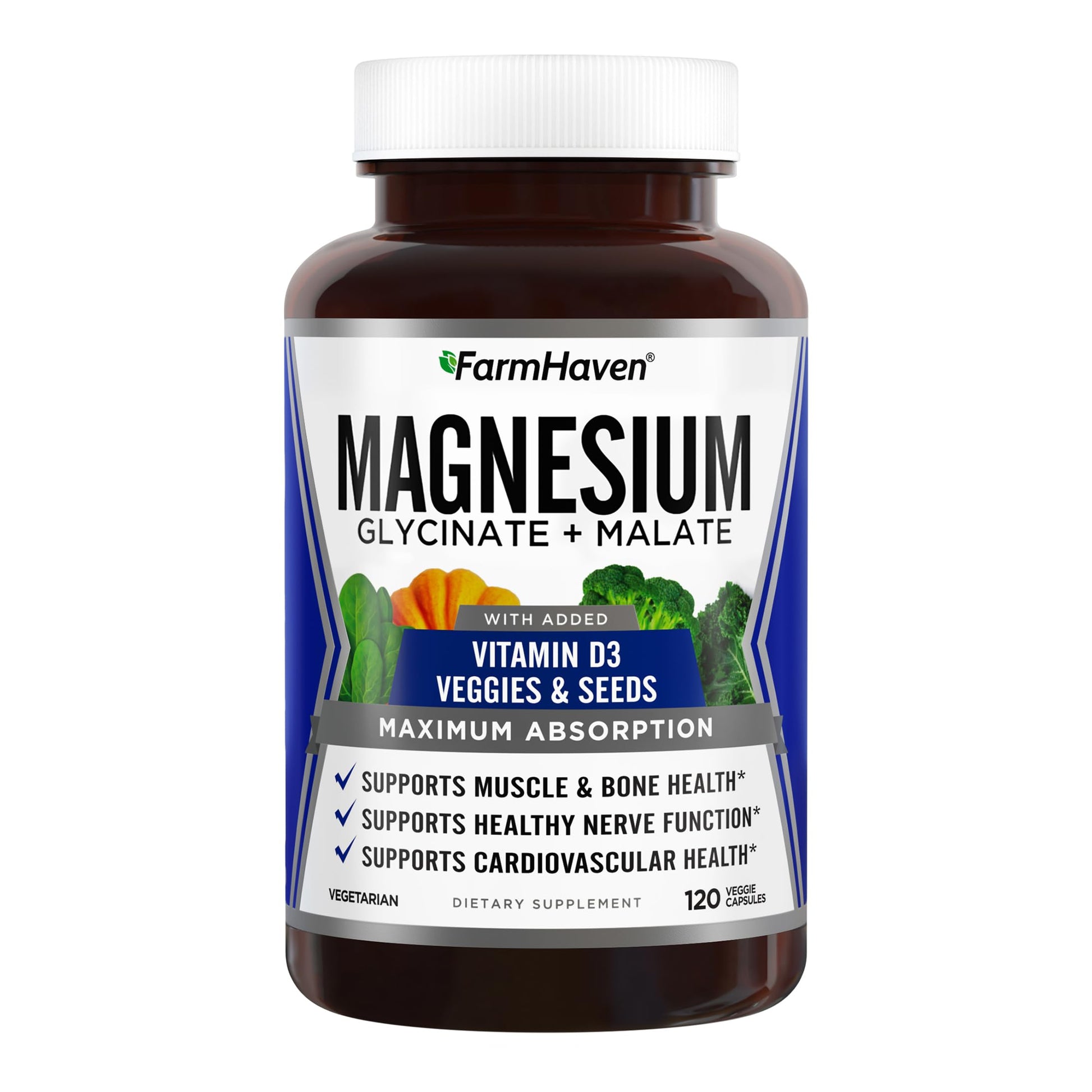 FarmHaven Magnesium Complex Capsule, 120 Count