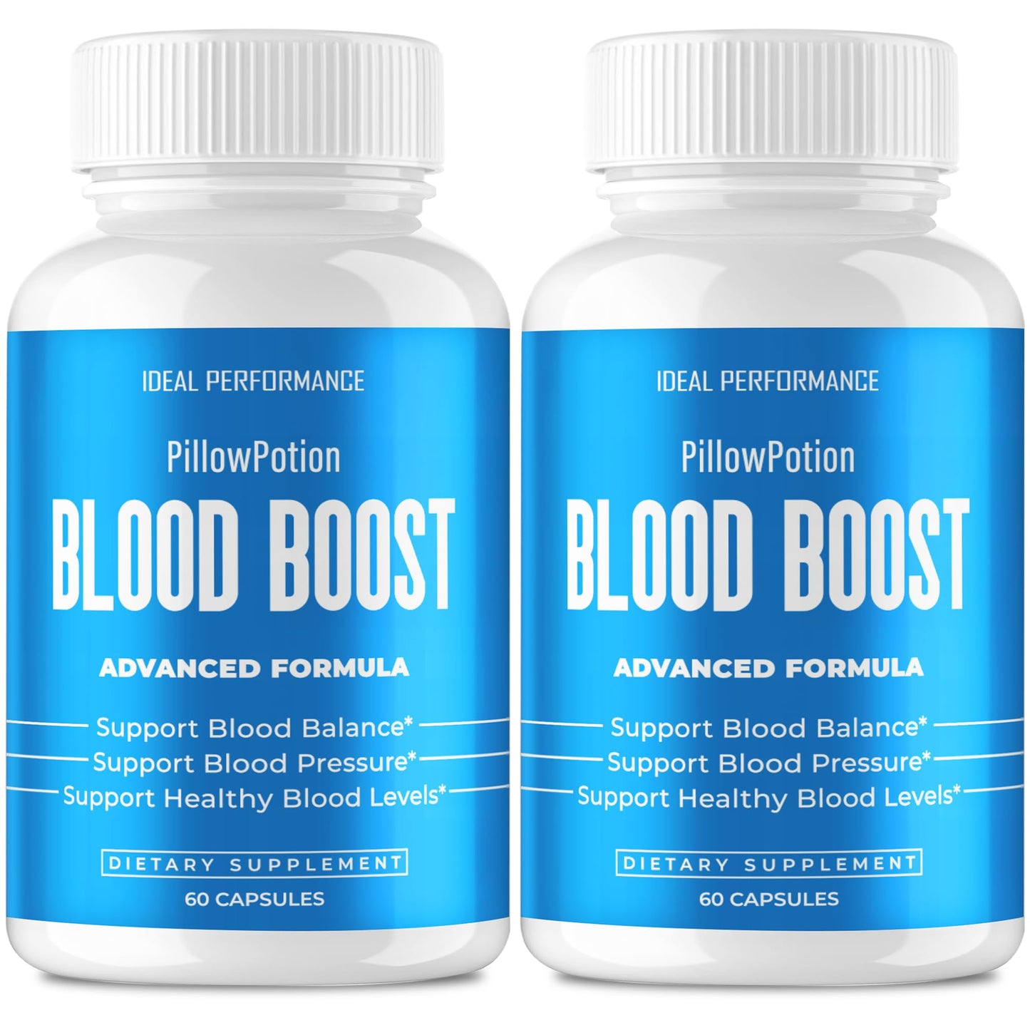 IDEAL PERFORMANCE Pillow Potion Blood Boost Capsules, 120 Capsules