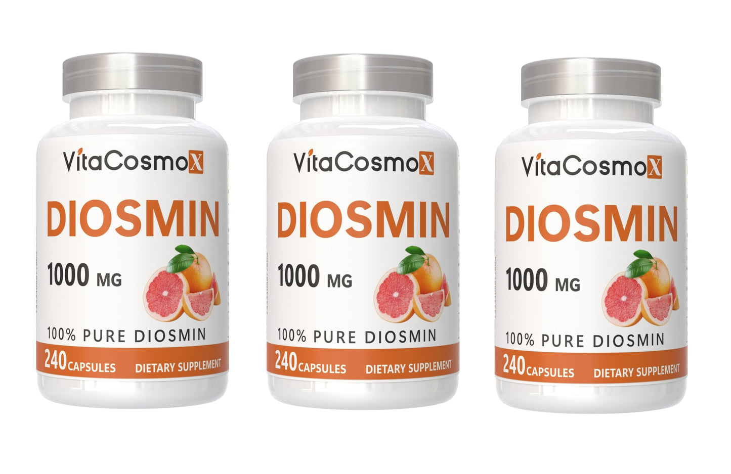 VitaCosmoX Diosmin Capsules 720 Capsules