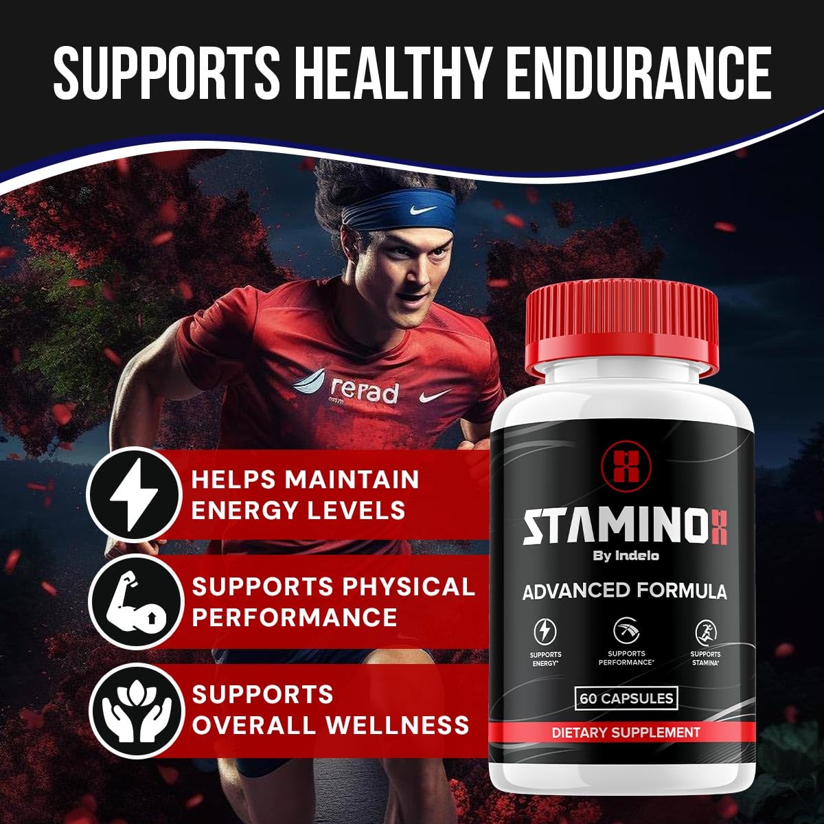 Indelo Stamino Advanced Formula Supplement Capsule 180 Capsules