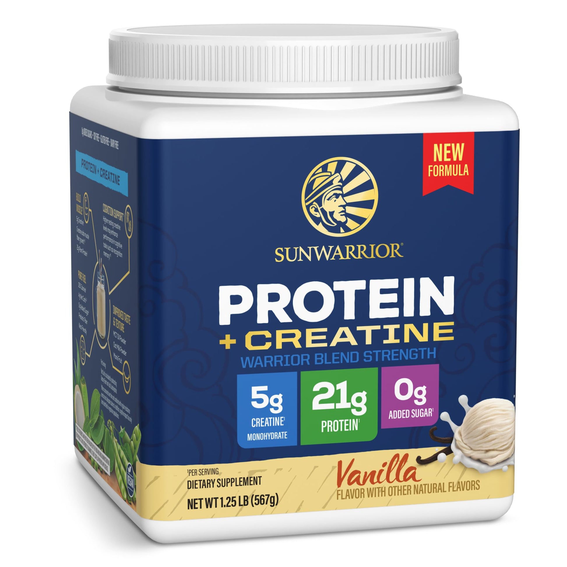 Sunwarrior Warrior Blend Strength Plant-Based Protein Powder 20