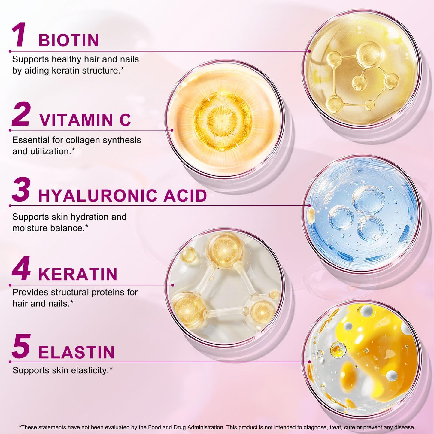 LTQXGT Multi Collagen Peptides Powder, 16 oz