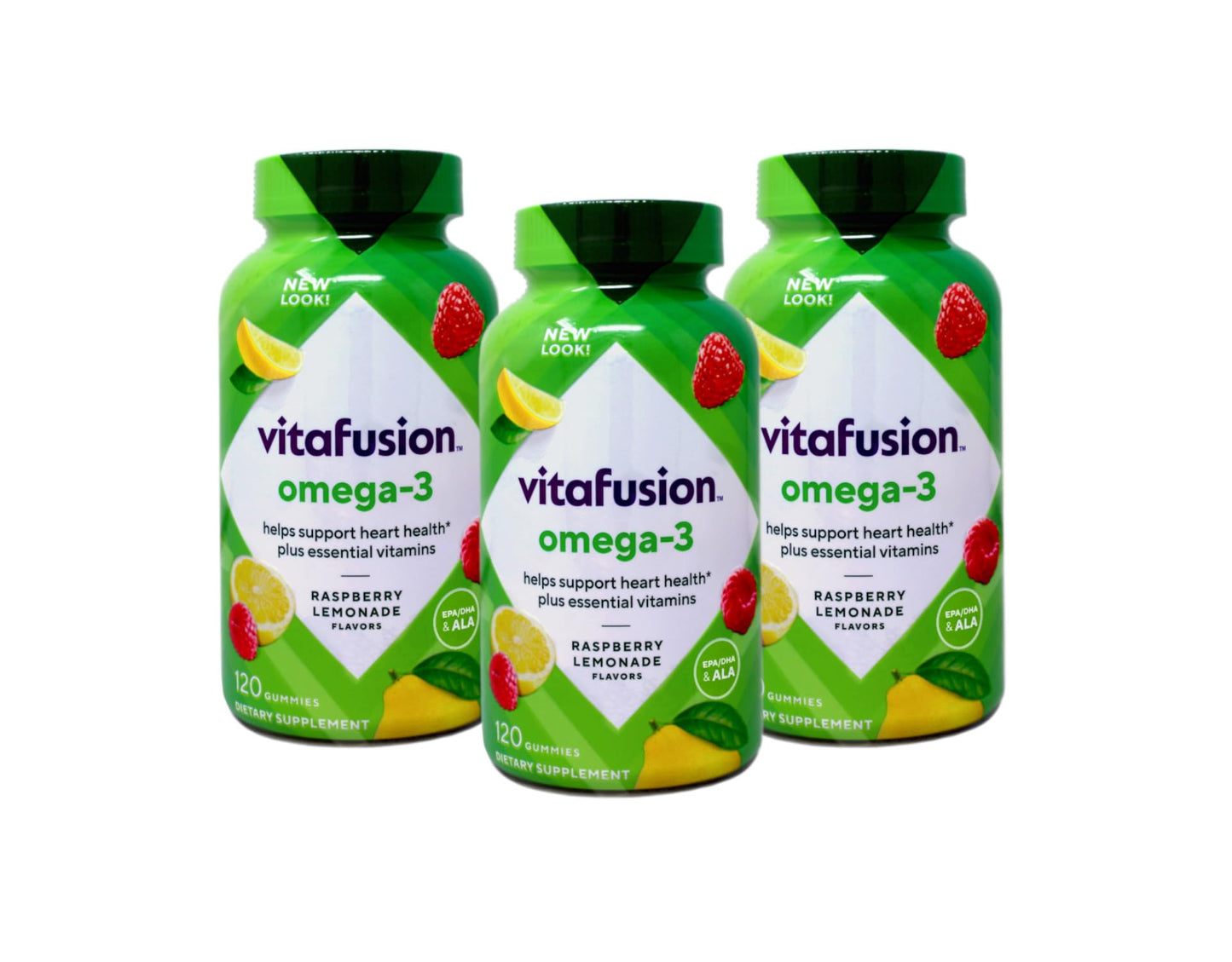 Vitafusion Omega-3 Gummy 120 Count