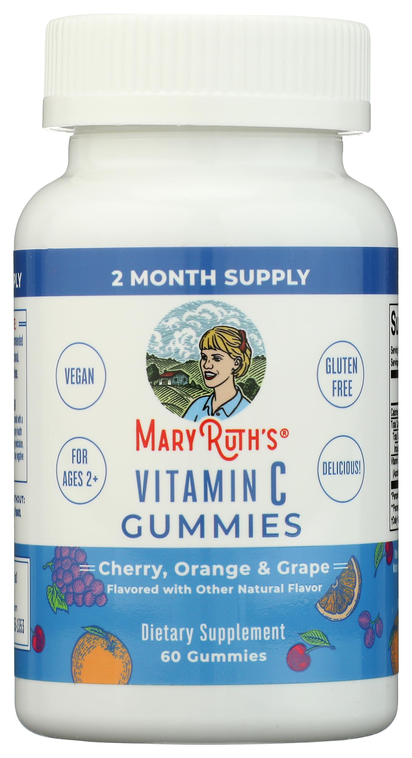MaryRuth's Vitamin C Gummies, 60 Count