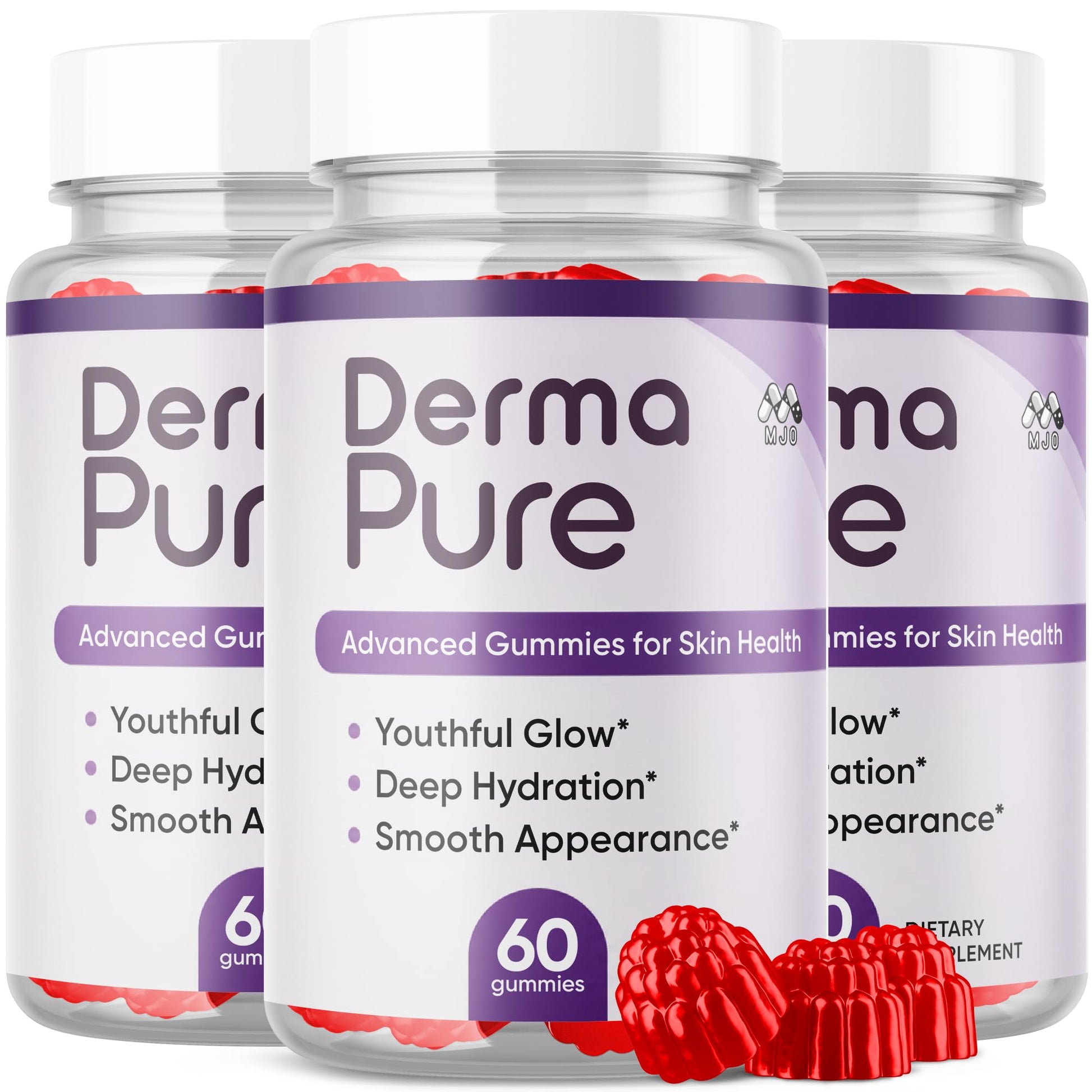 MJO Derma Pure Gummies, 180 Gummies