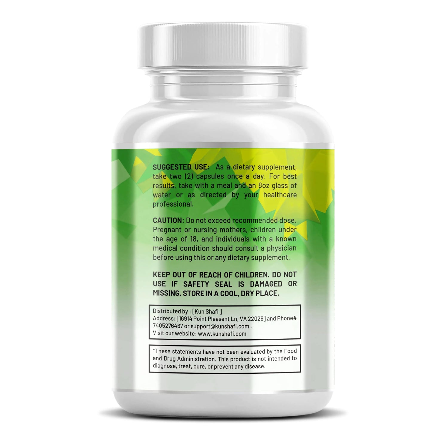 Kun Shafi Oregano Oil Complex Capsule 60 Count