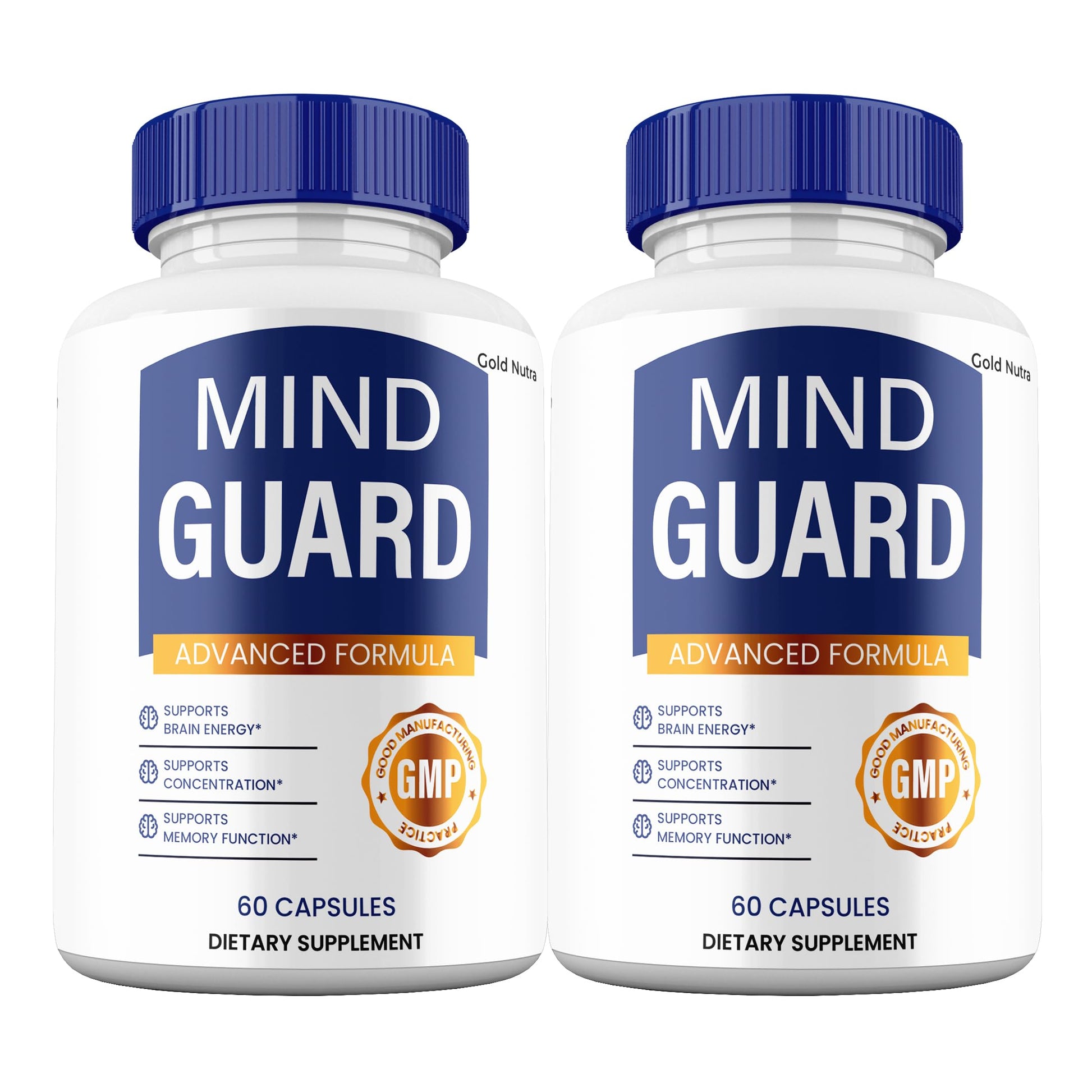 Gold Nutra Mind Guard Capsules, Pack of 2