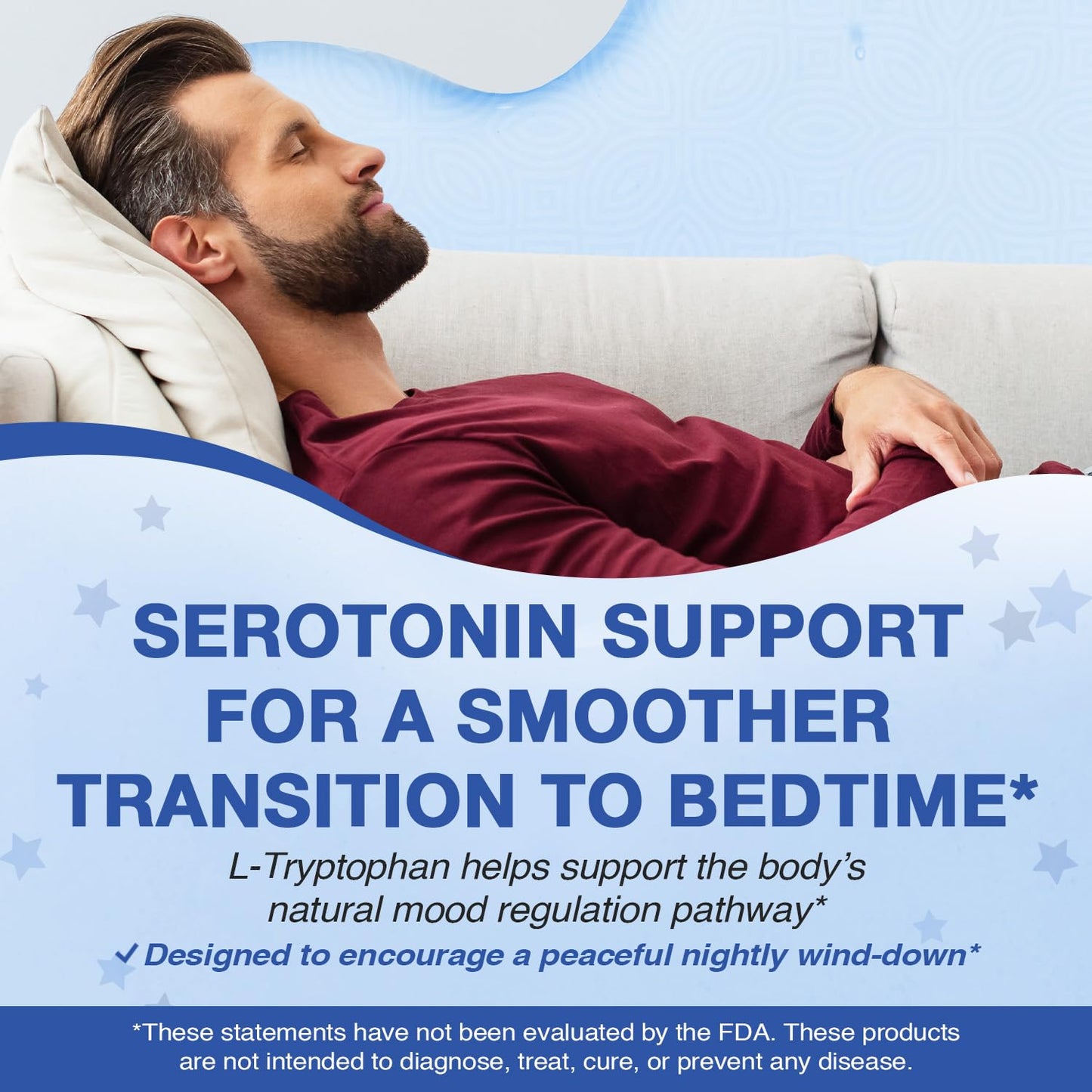 Progressive Laboratories Twilight Time Targeted Mood & Sleep Supplement with L-Tryptophan, L-Theanine, Lemon Balm, Hops, Melatonin & Vitamin B6 60 Capsules