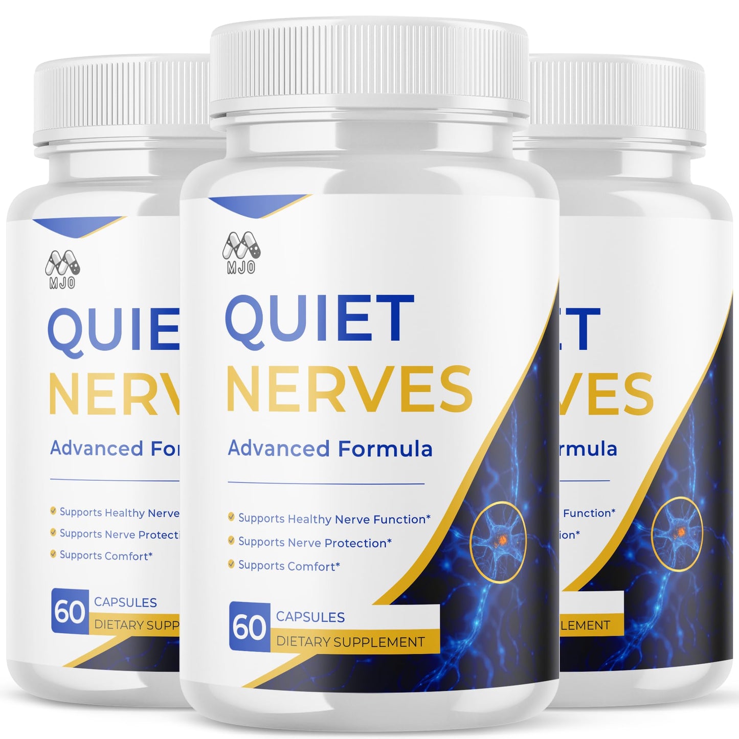 MJO Quiet Nerves 60 Capsules