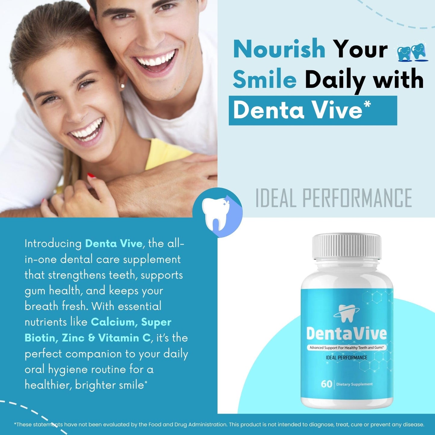 IDEAL PERFORMANCE Dentavive Capsules 60 Capsules