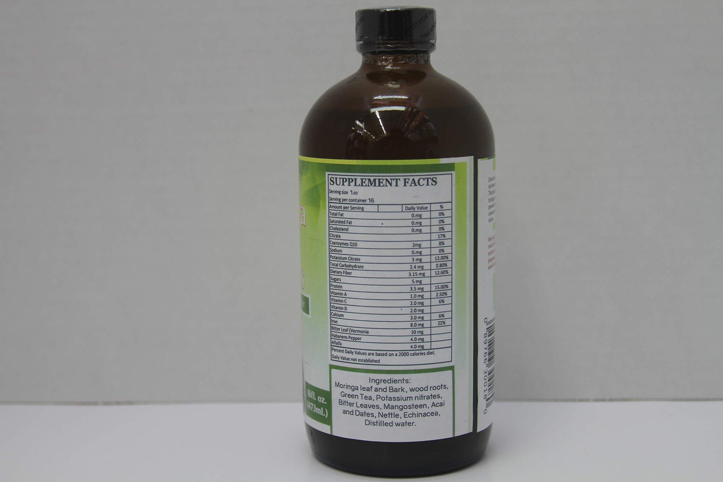 African Angel Moringa Plus Bitters Capsule, 16 Capsules