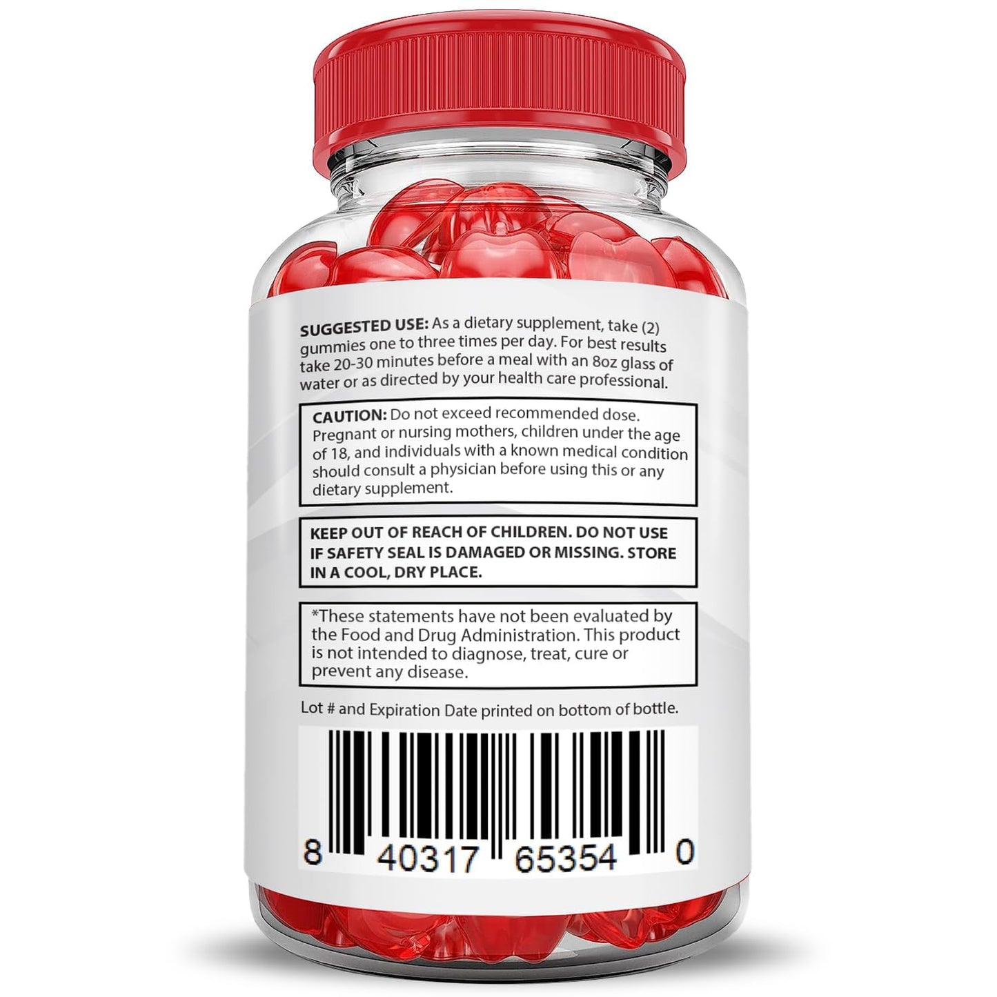 Justified Laboratories Ketosyn Keto ACV Gummies Extreme Gummy 60 Count