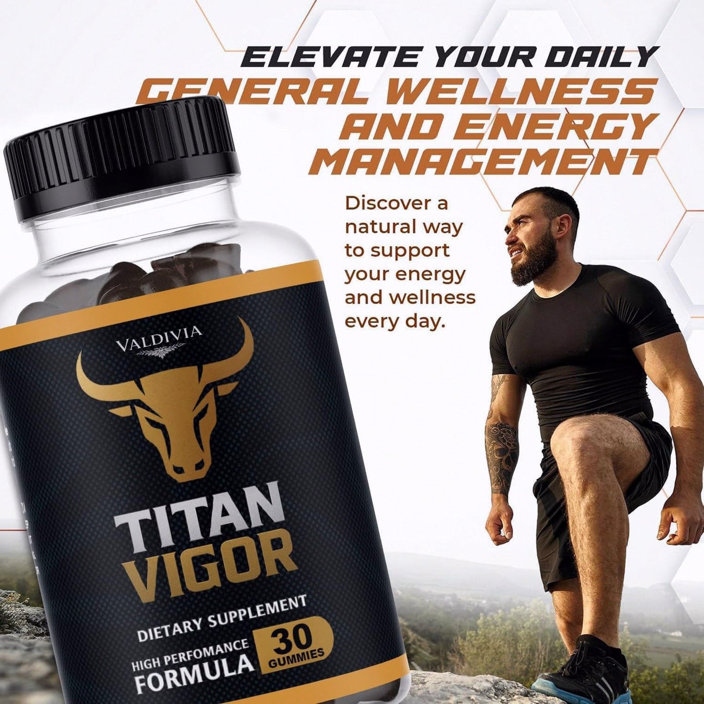 KYFLAG Titan Vigor Gummies 60 Gummies